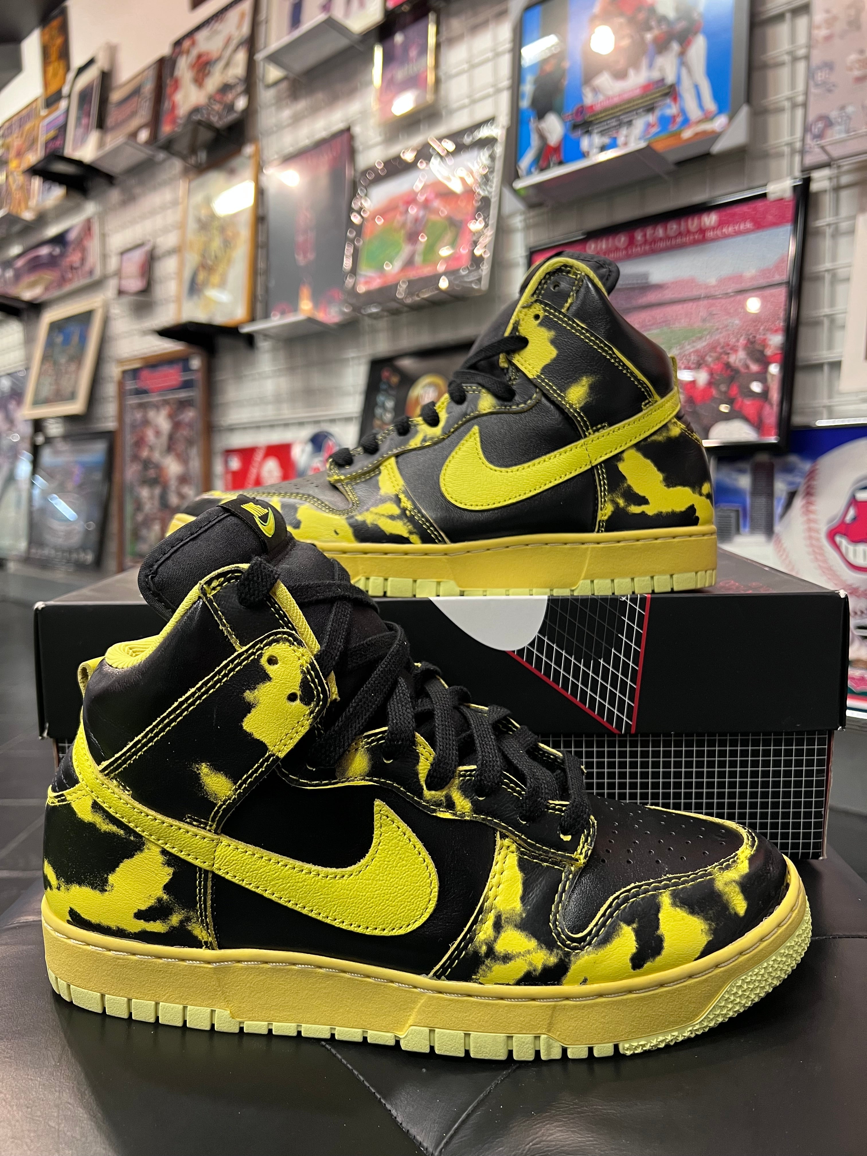 Men’s Nike Dunk High Acid Wash Size 10 Shoes
