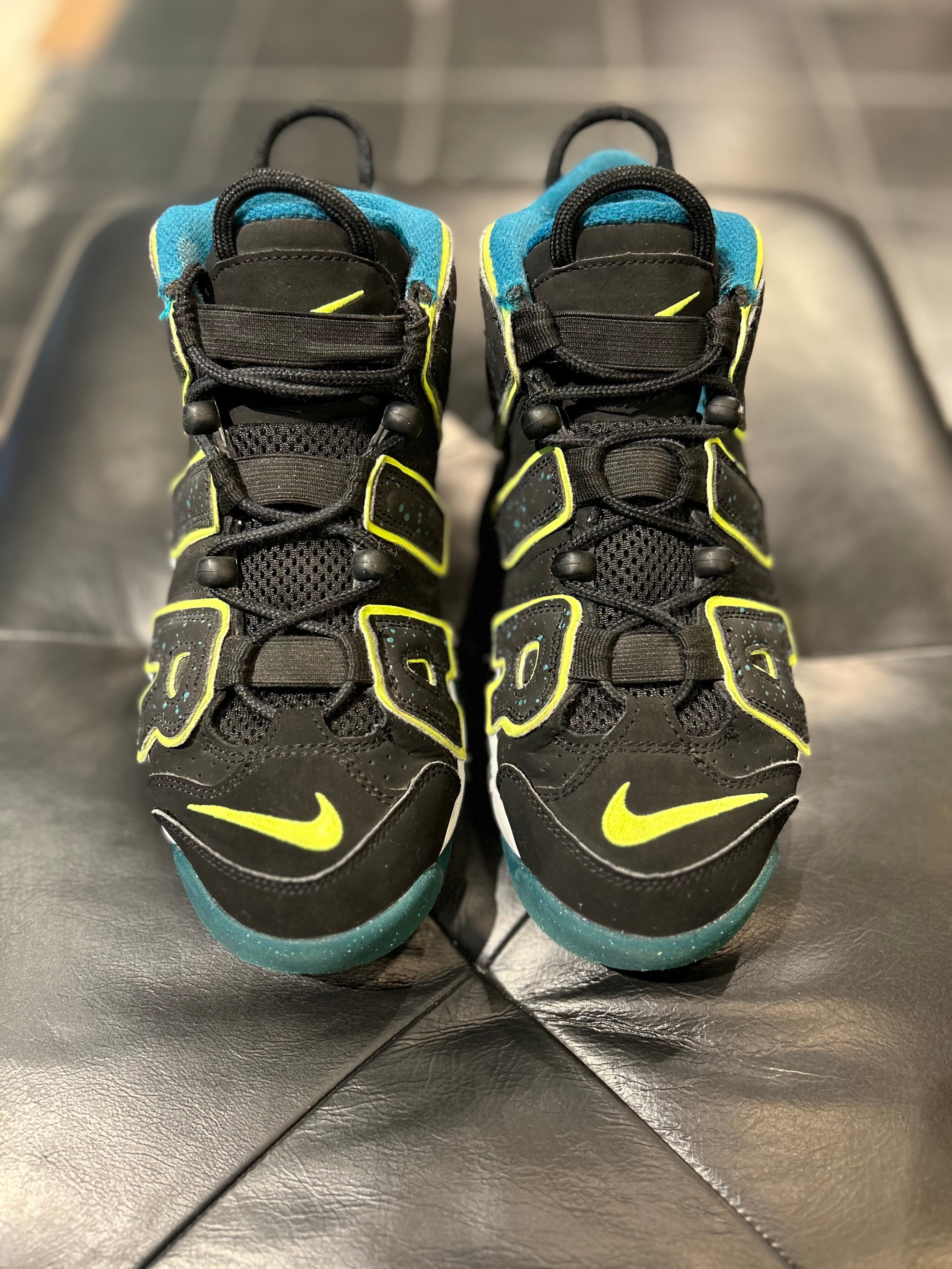 Nike Air More Uptempo Geode Size 5.5y Grade School Shoes