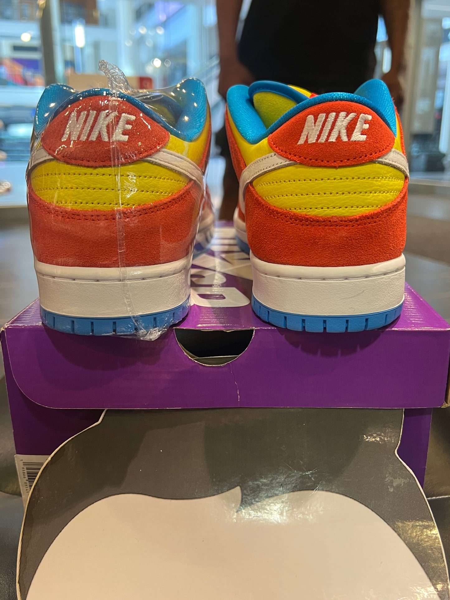 Men’s Nike SB Dunk Low Bart Simpson Brand New