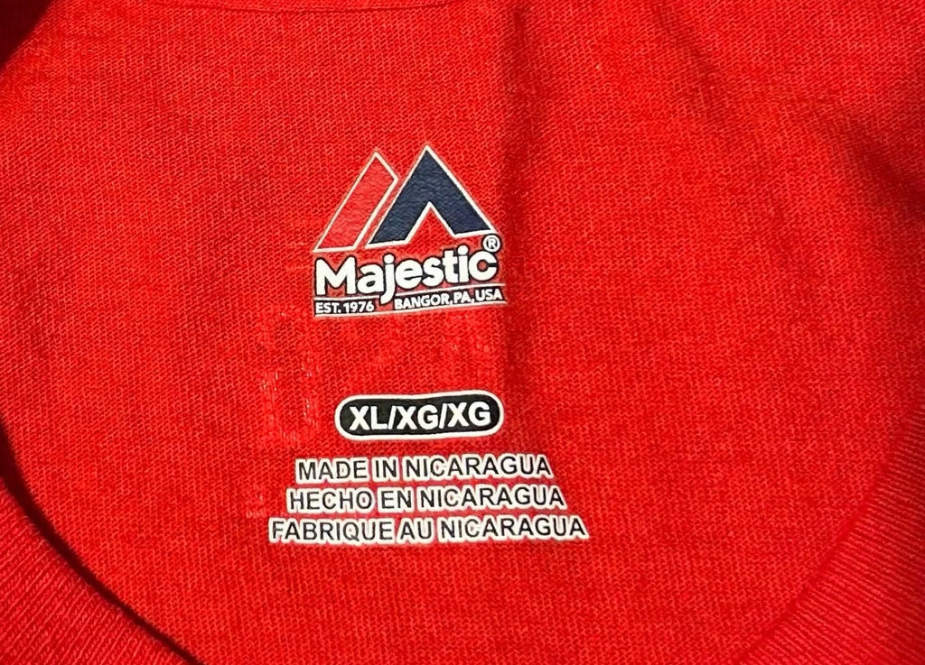 Majestic MLB 2016 ASG National League Bryant 17 Tee - Size XL - NWOT - Red