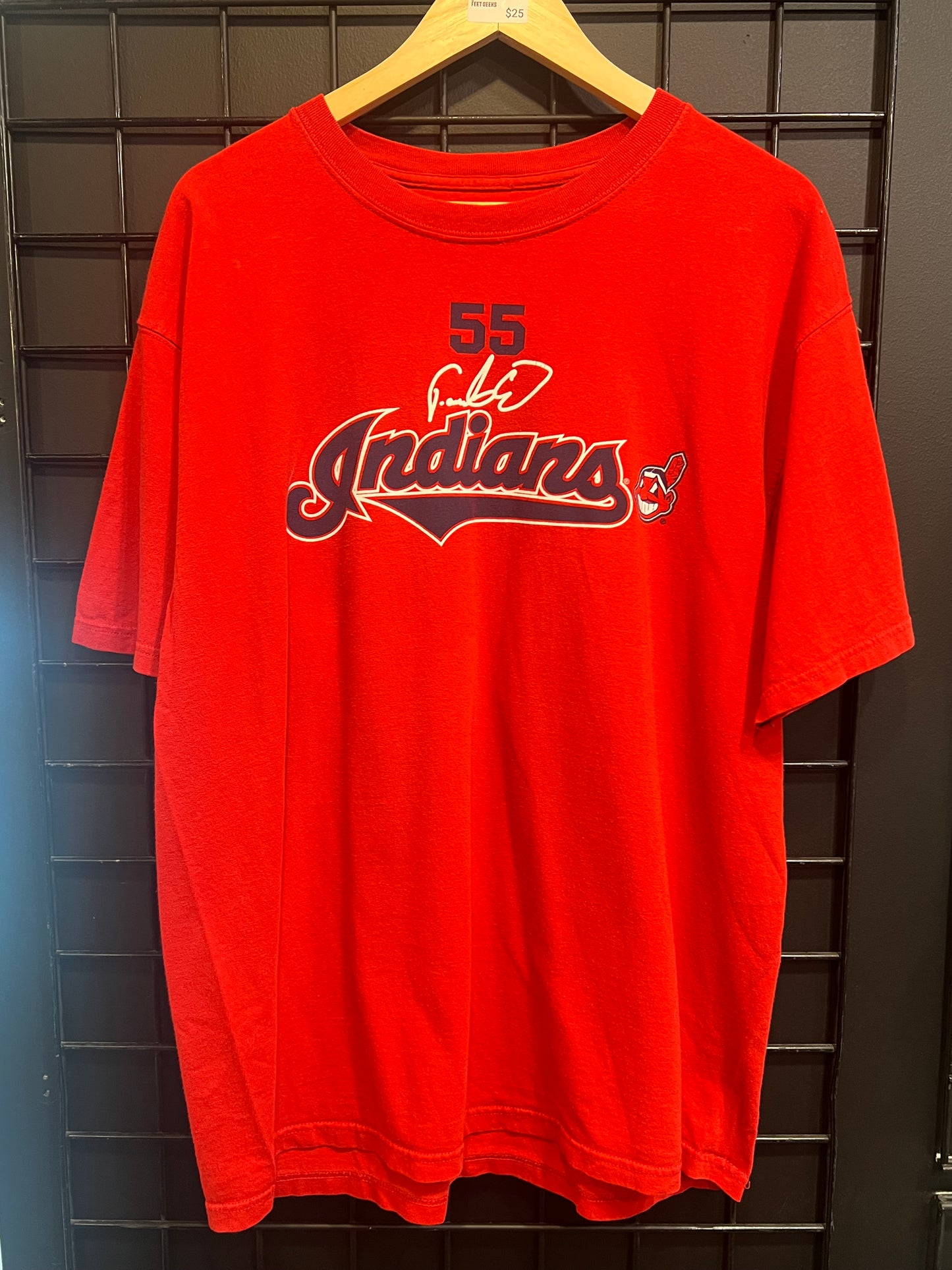 Men’s Fausto Carmona T-Shirt Jersey Size XL
