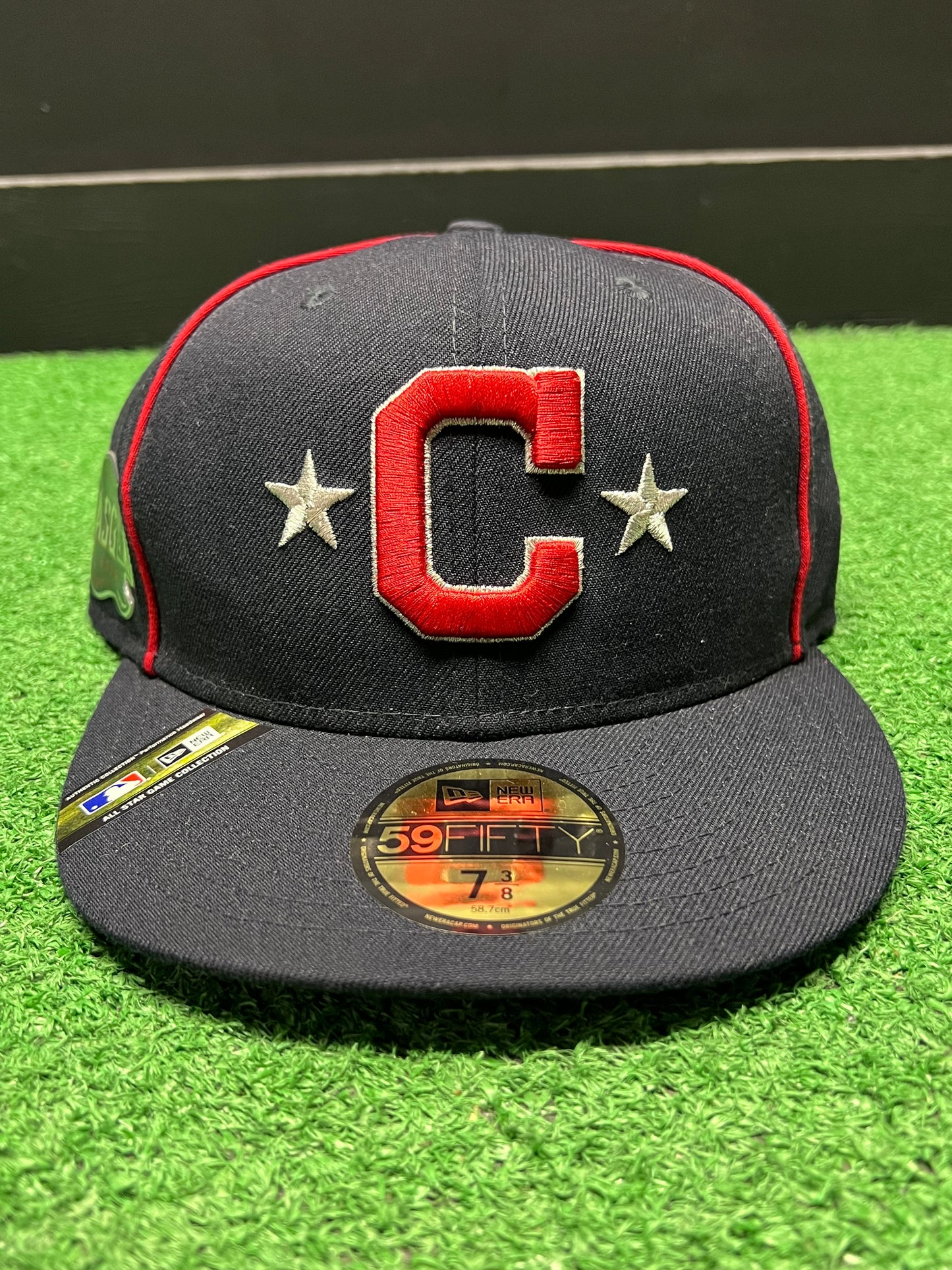 2019 ASG Cleveland Indians Fitted Hat Size 7 3/8
