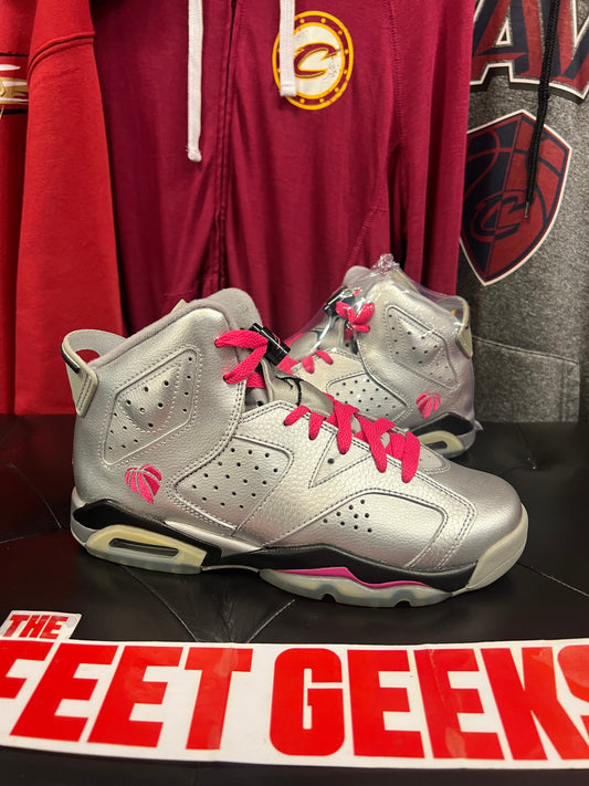 Gradeschool Air Jordan 6 Valentines Day Size 5y Brand New