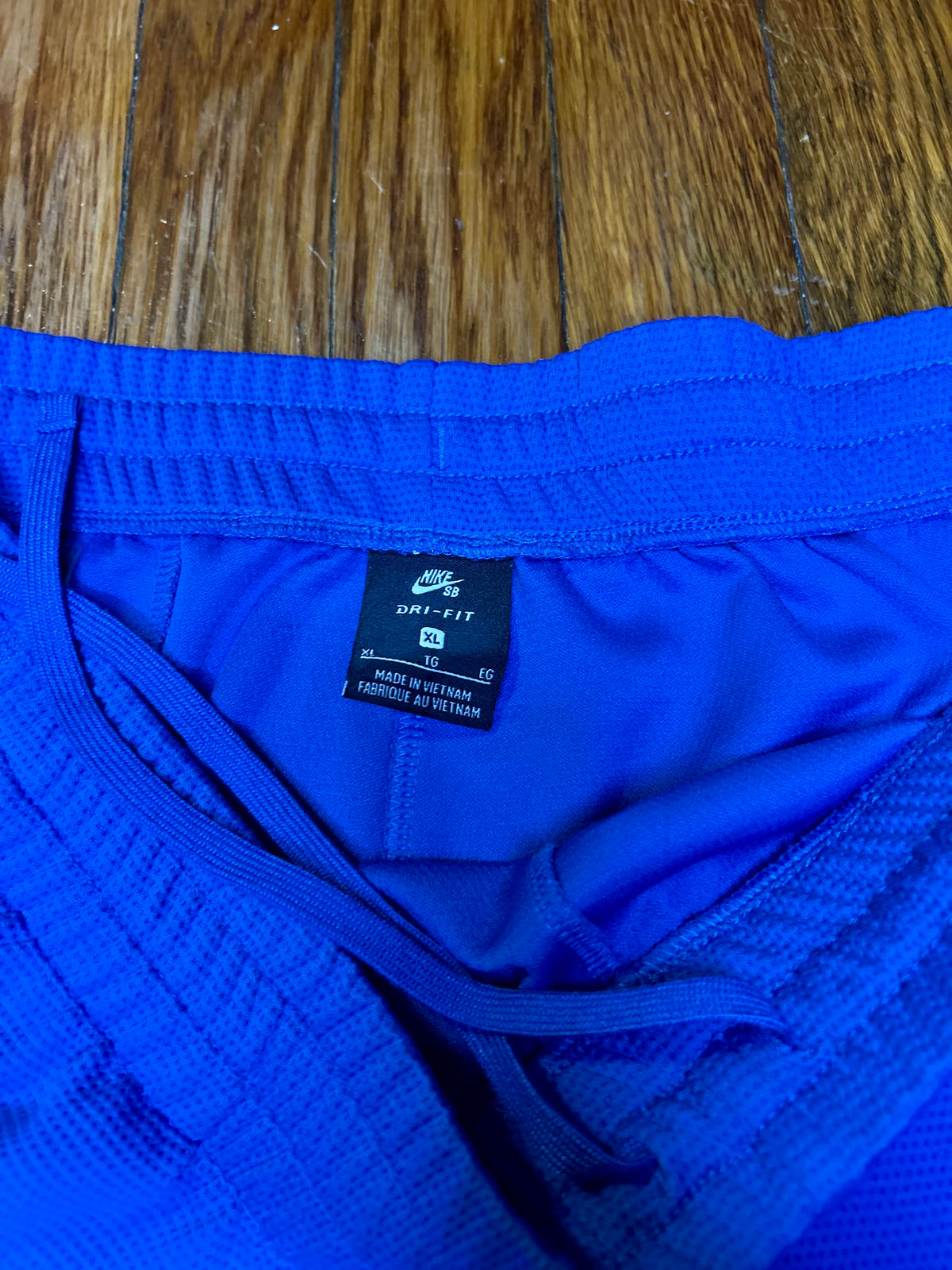 Nike SB Sunday Dri-FIT Shorts Royal Blue White Logo Men's XL Basketball Skateboarding