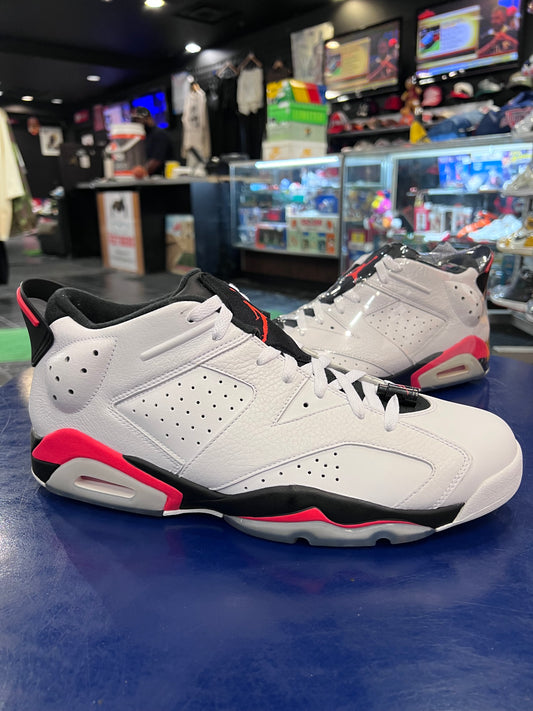 Men’s Air Jordan 6 Low Infrared Size 14