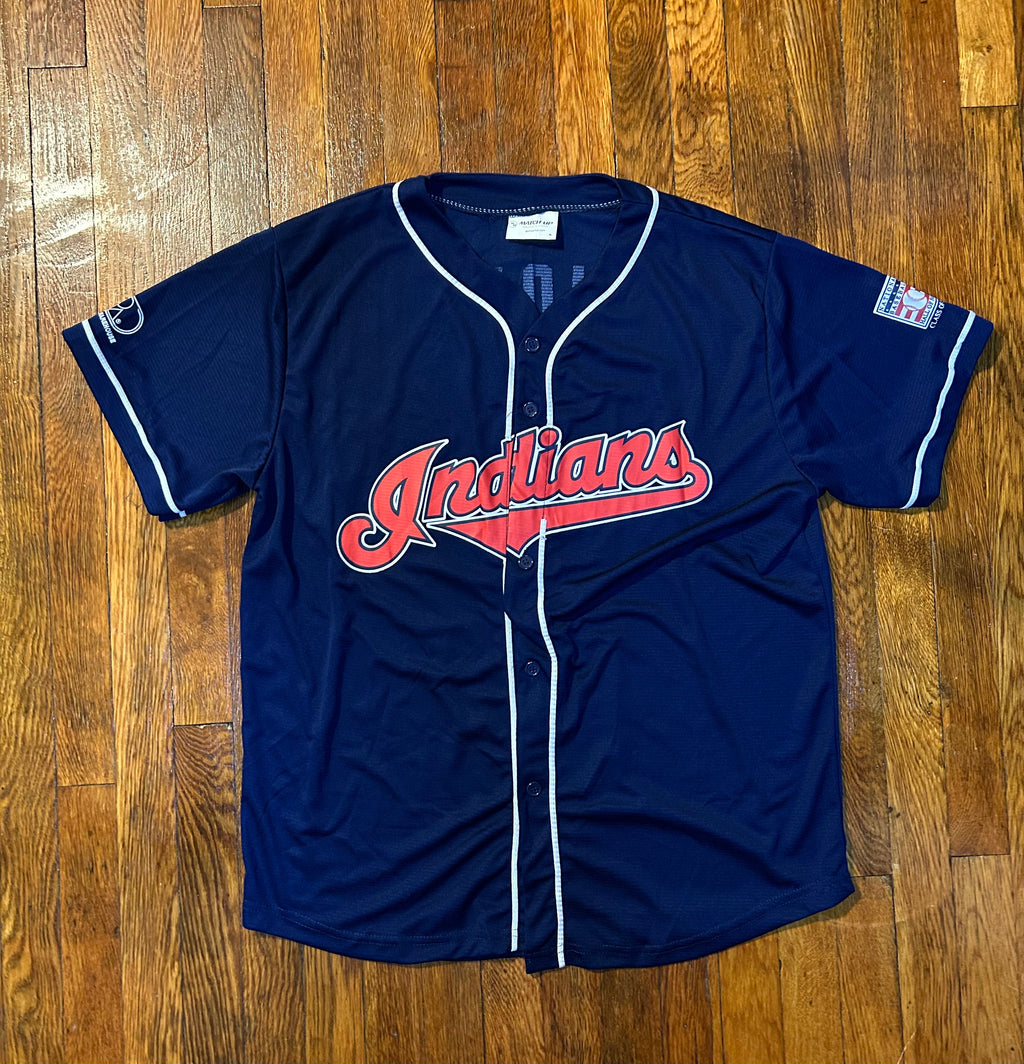 Cleveland Indians Jim Thome Hall of Fame 2018 Jersey Size XL
