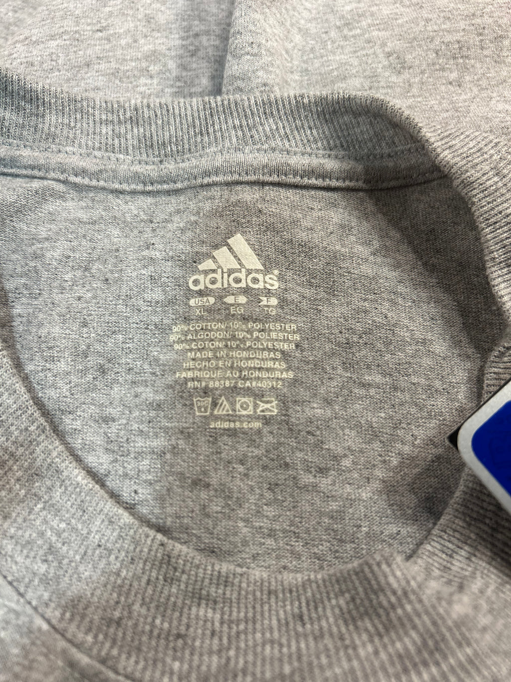 Adidas NBA 2007 Cleveland Cavaliers Finals Grey T-shirt Size XL