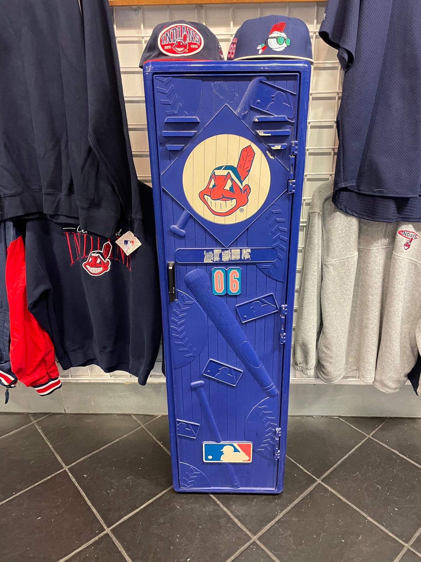 Vintage Cleveland Indians Locker Big