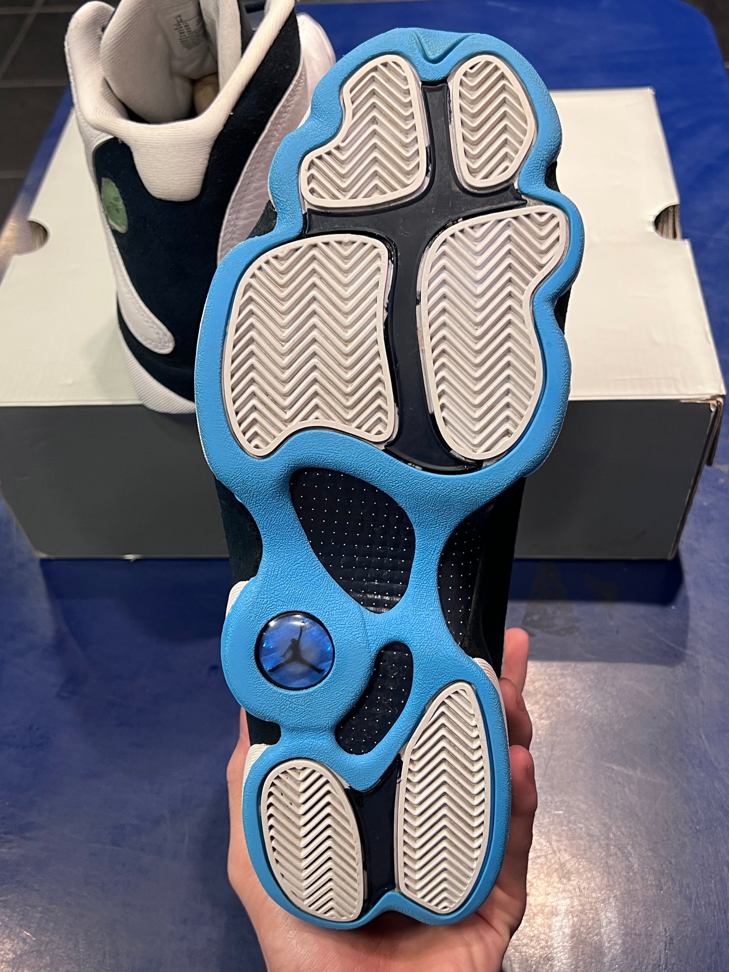 Men’s Air Jordan 13 Obsidian Size 12