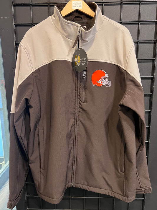 NFL Cleveland Browns Full Zip Jacket Size XL