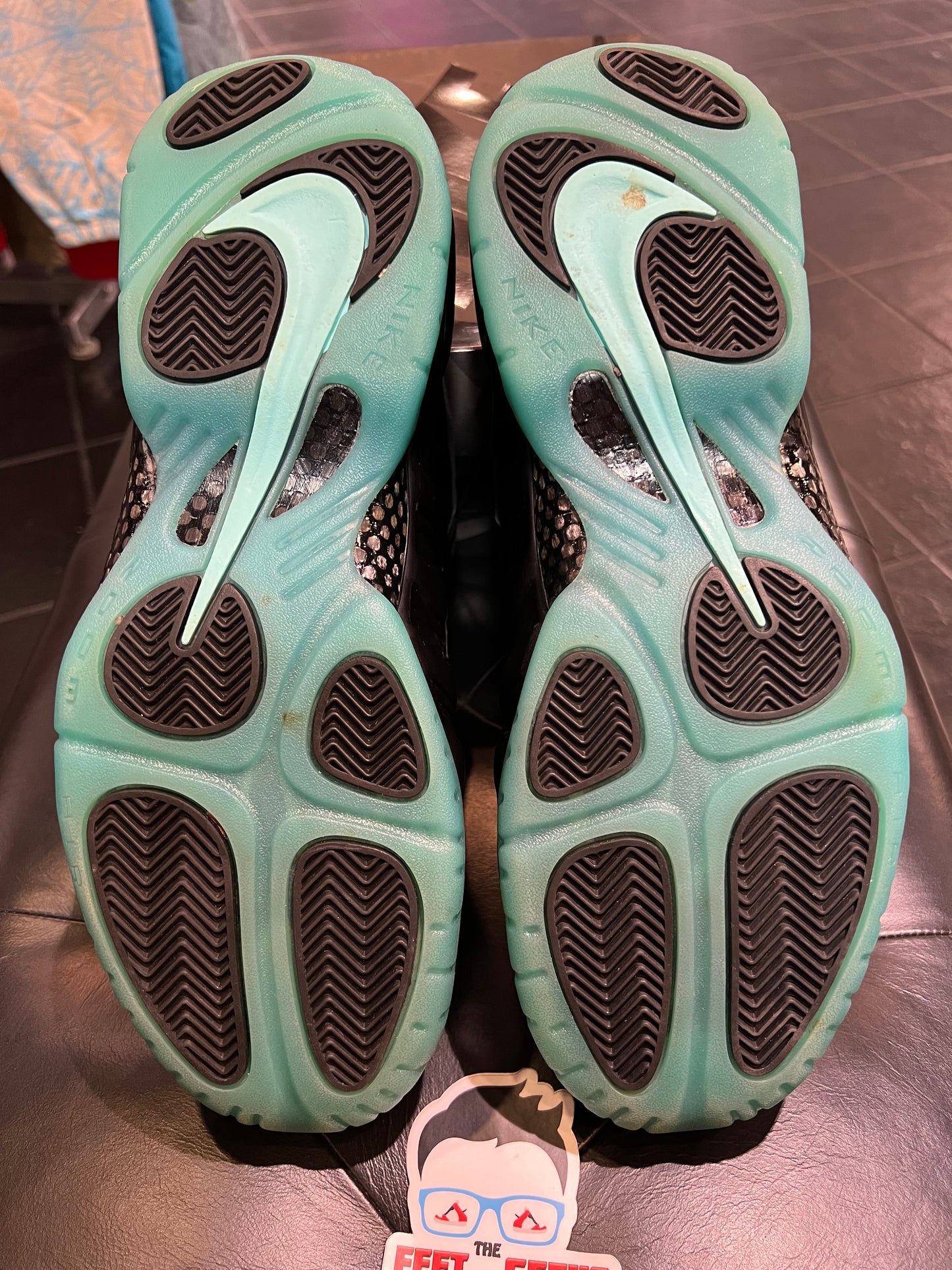 Men’s Nike Air Foamposite One Aqua Pre-Owned