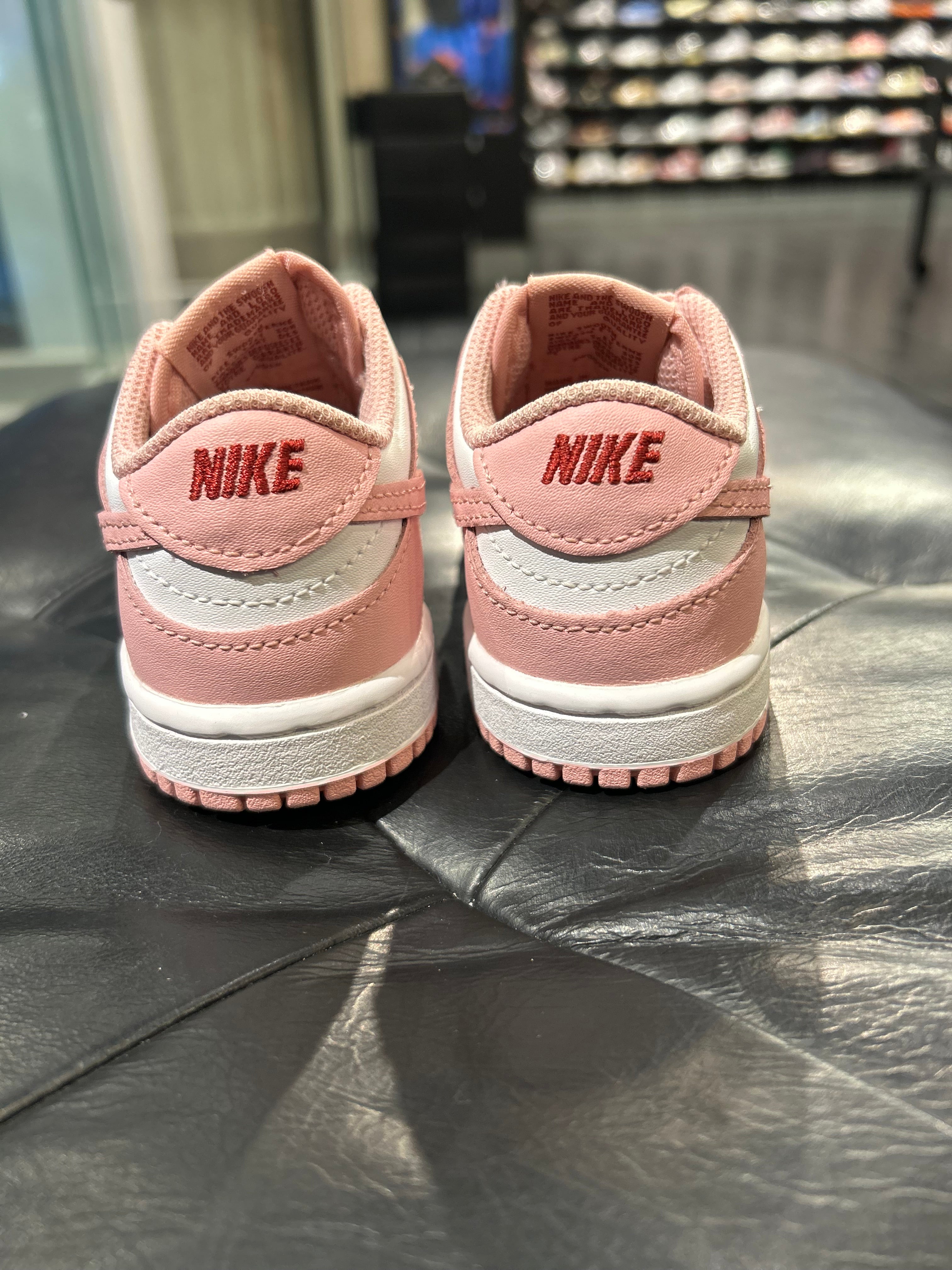 Baby Girls Nike Dunk Low size 7c Toddler shoes
