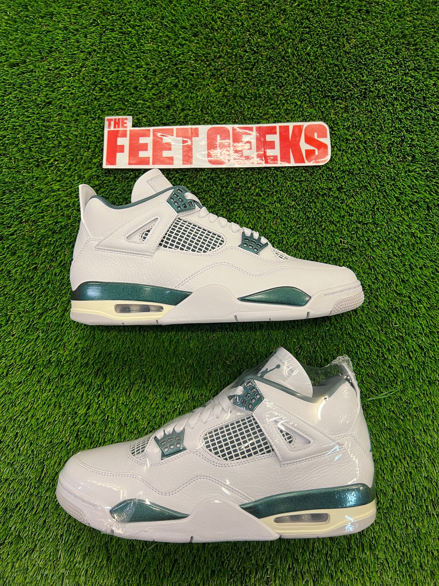 Men’s Air Jordan 4 Oxidized Green Size 11 Shoes Brand New