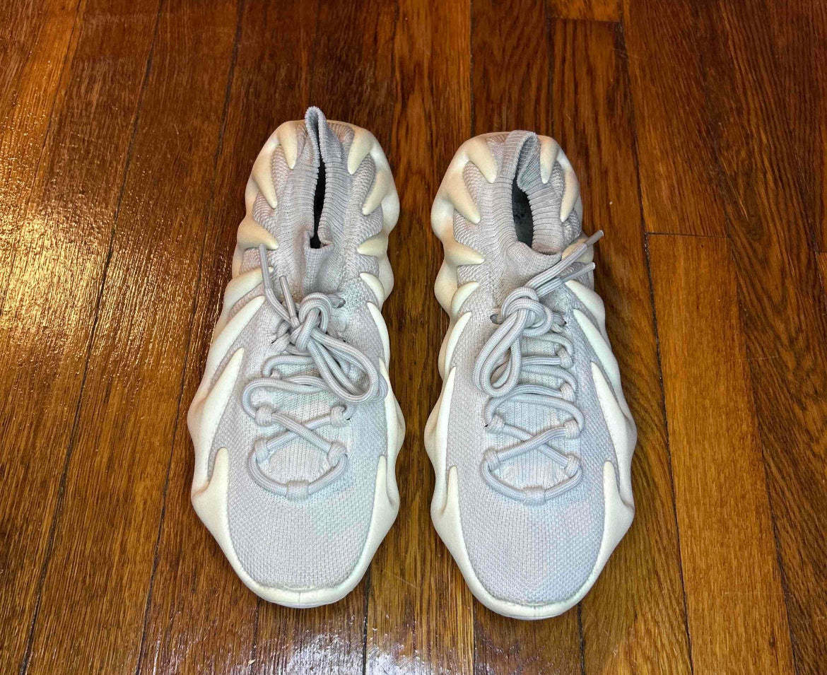 Adidas Yeezy 450 Cloud White H68038 Mens Size 9.5 Sock Knit EVA Foam Kanye West - Lightly Worn