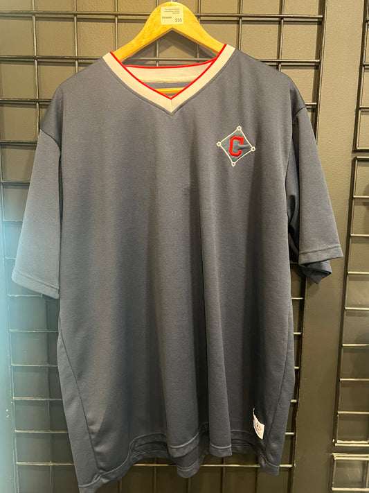Men’s Cleveland Indians Home Base Jersey
