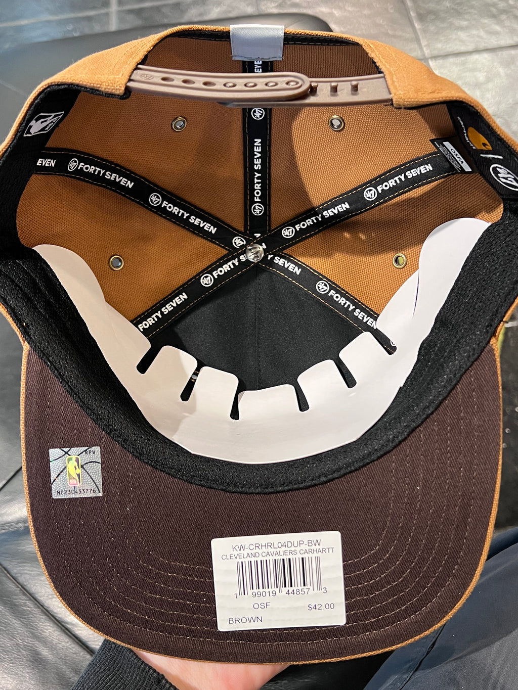 Cleveland Cavaliers Carhartt SnapBack