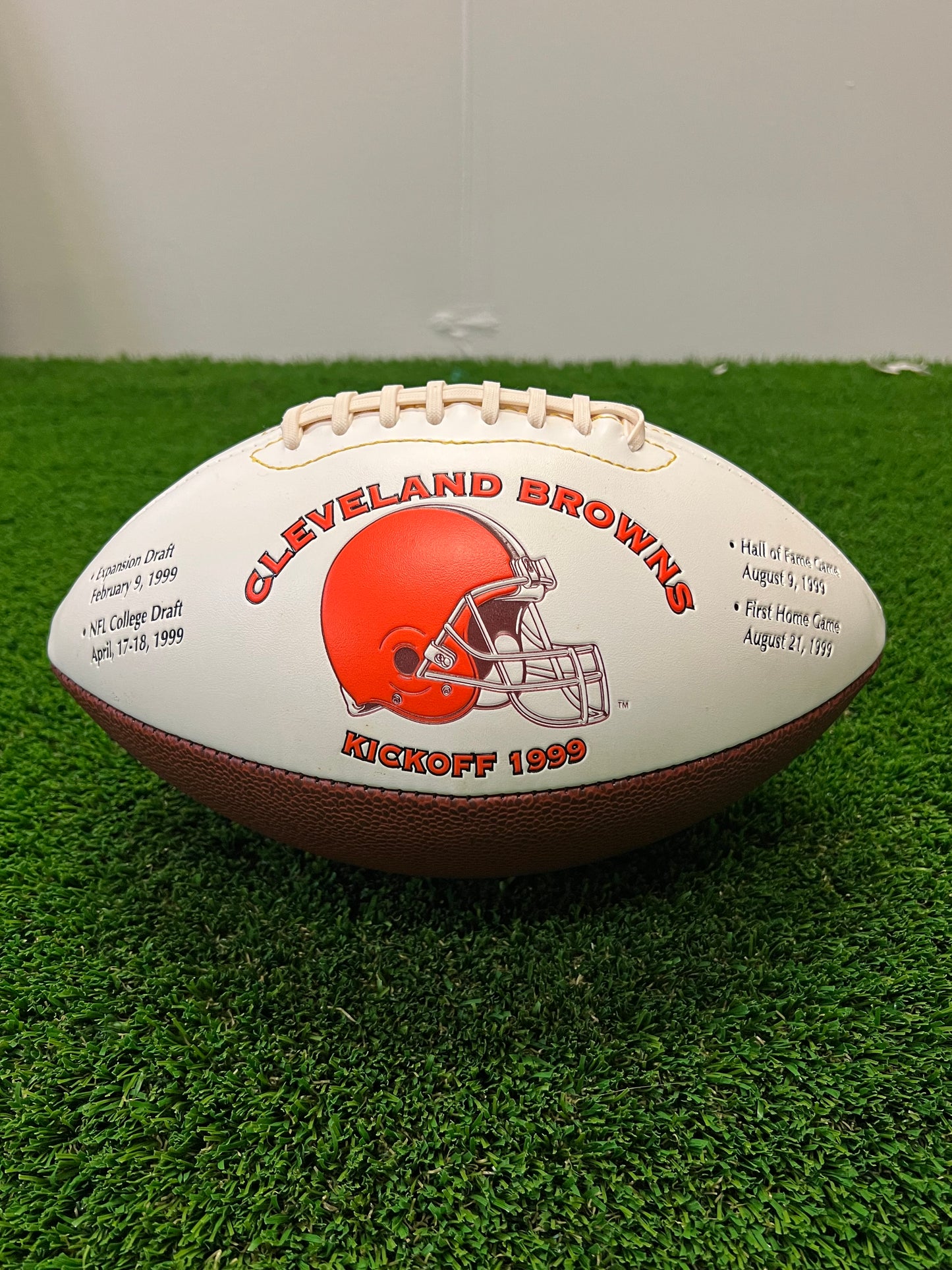 1999 Cleveland Browns Kickoff Football