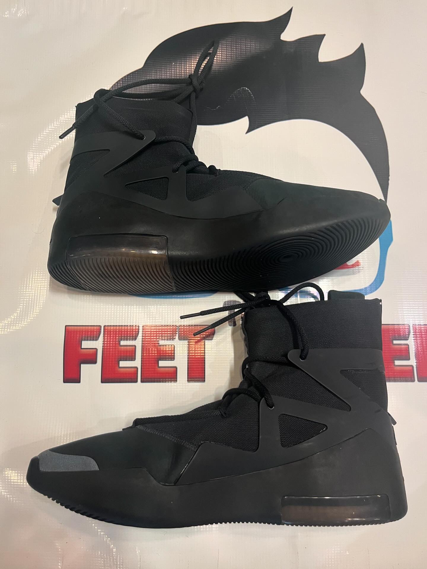 Men’s Nike Air Fear Of God Black Size 15 Shoes Pre-Owned