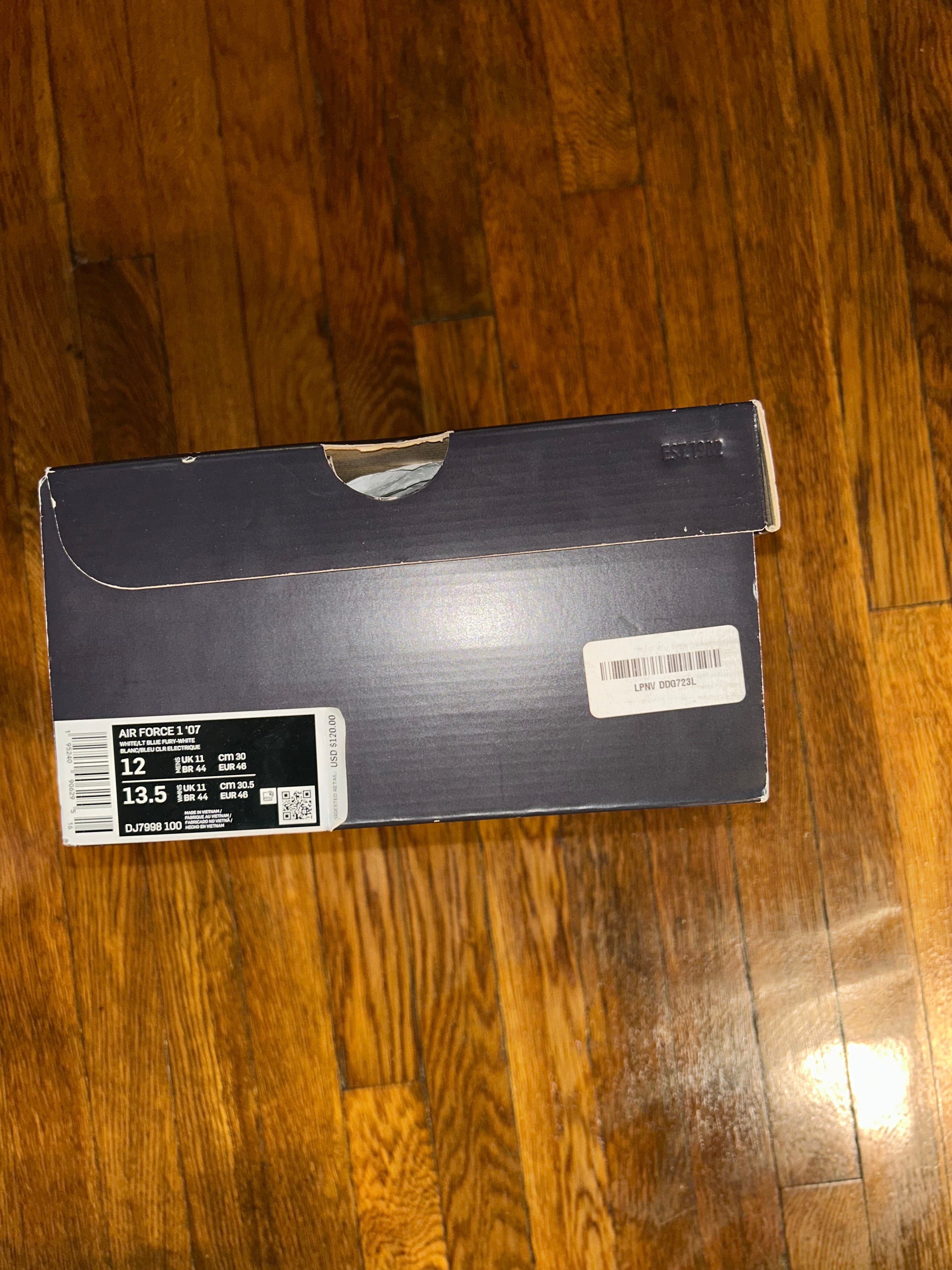 Space Jam Nike Air Force 1 '07 Low Hare Size 12 Men Shoes