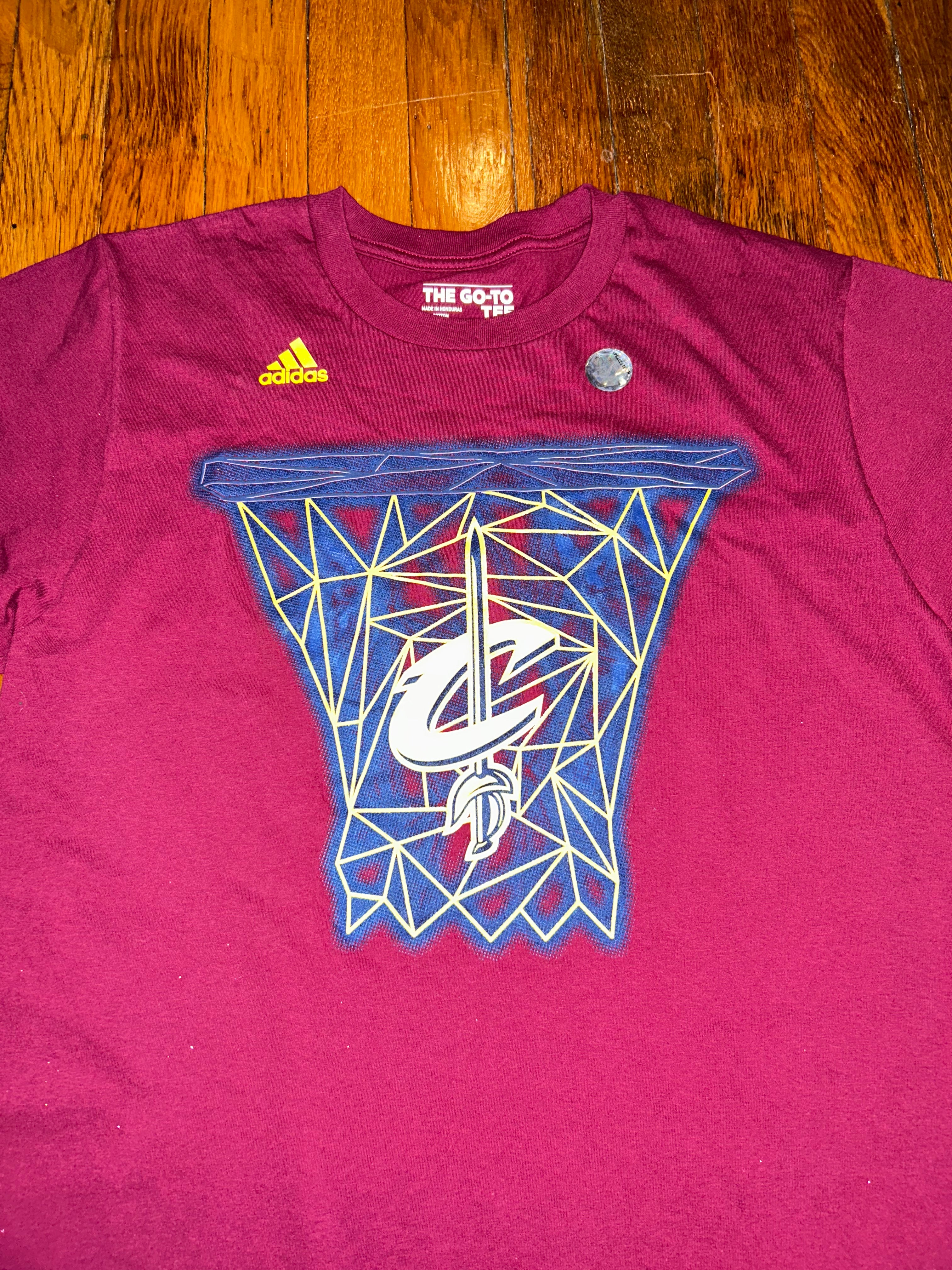 Adidas NBA Cleveland Cavaliers 2016 Go To Tee Shirt Size Medium