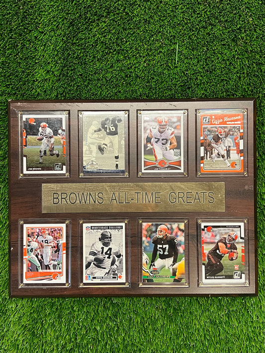 Cleveland Browns All Time Greats Plaque