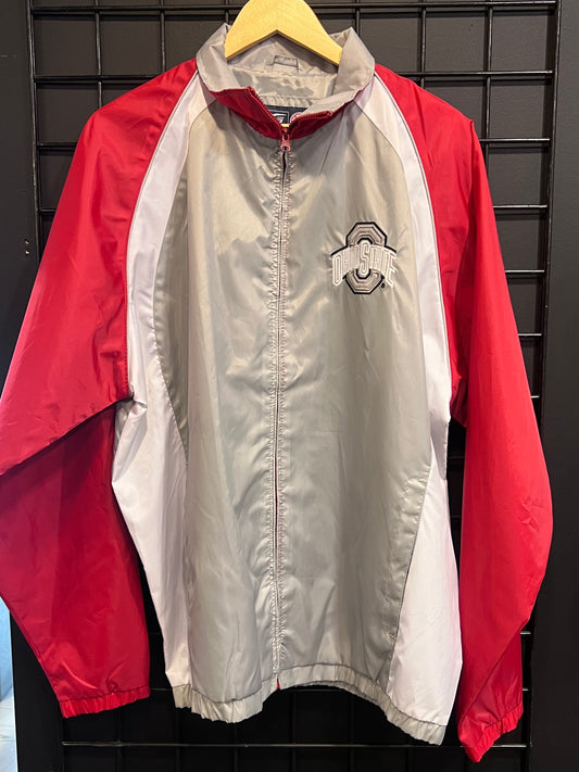 G-3 Ohio State Zip Up Windbreaker Size L
