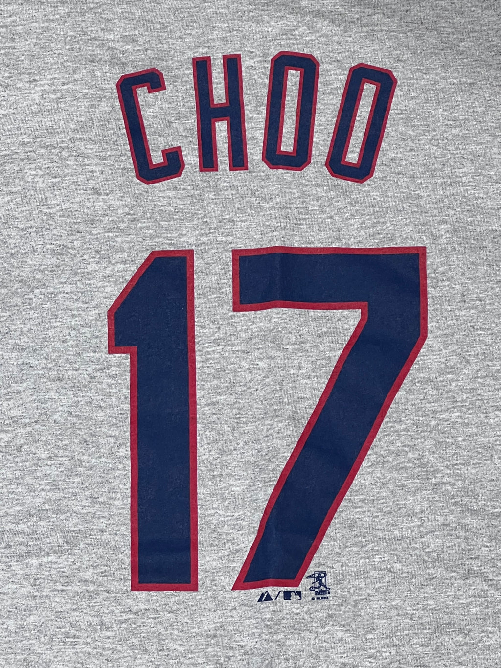 Majestic Cleveland Indians #17 Choo Jersey Tee