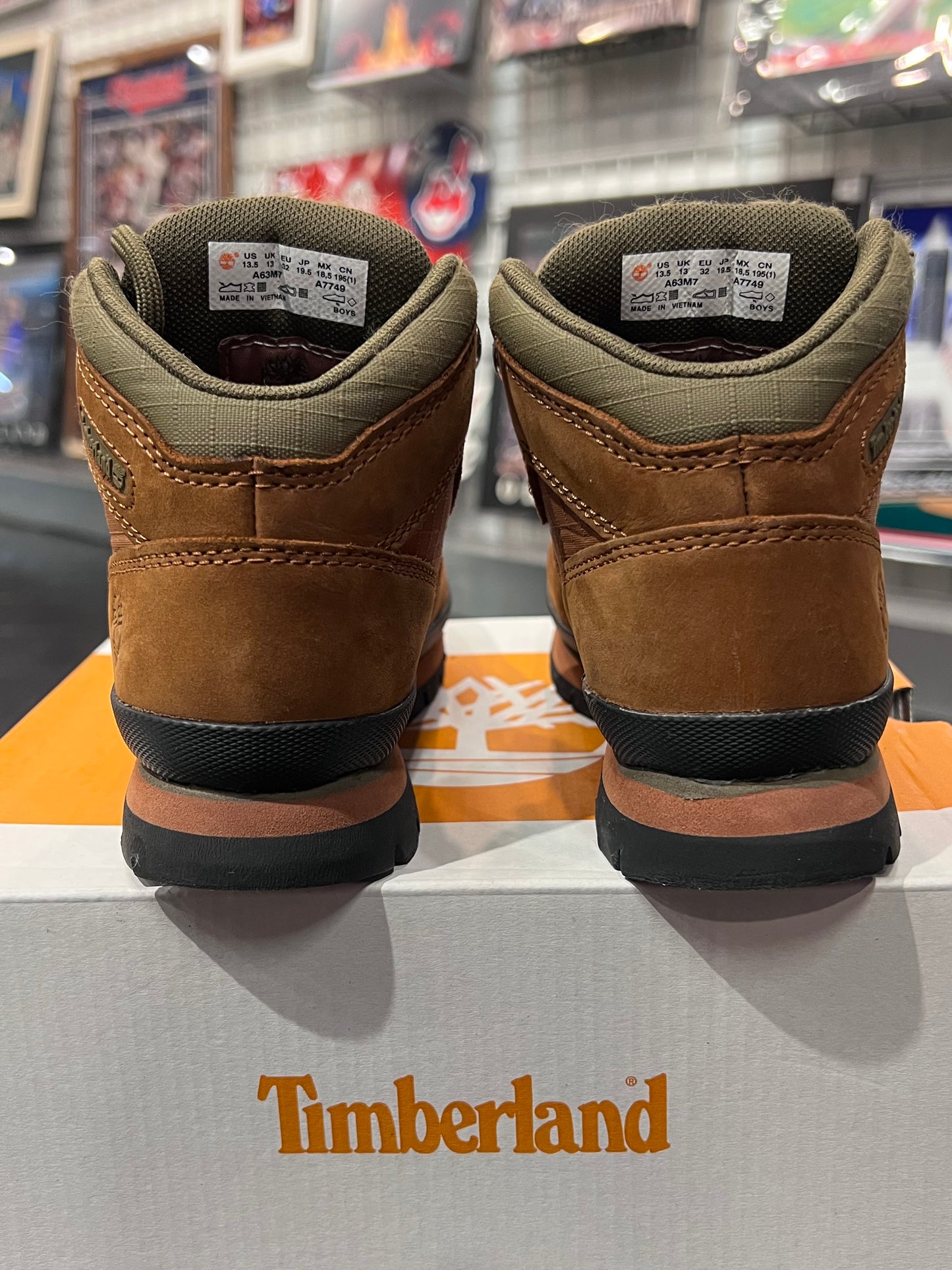 Kids Timberland Euro Hiker Size 13.5c