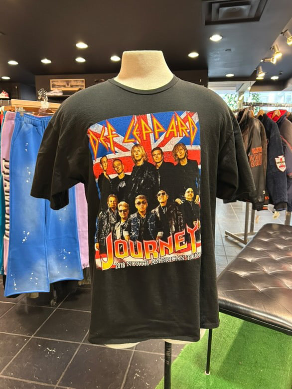 Def Leppard x Journey Tour Tee Size XXL