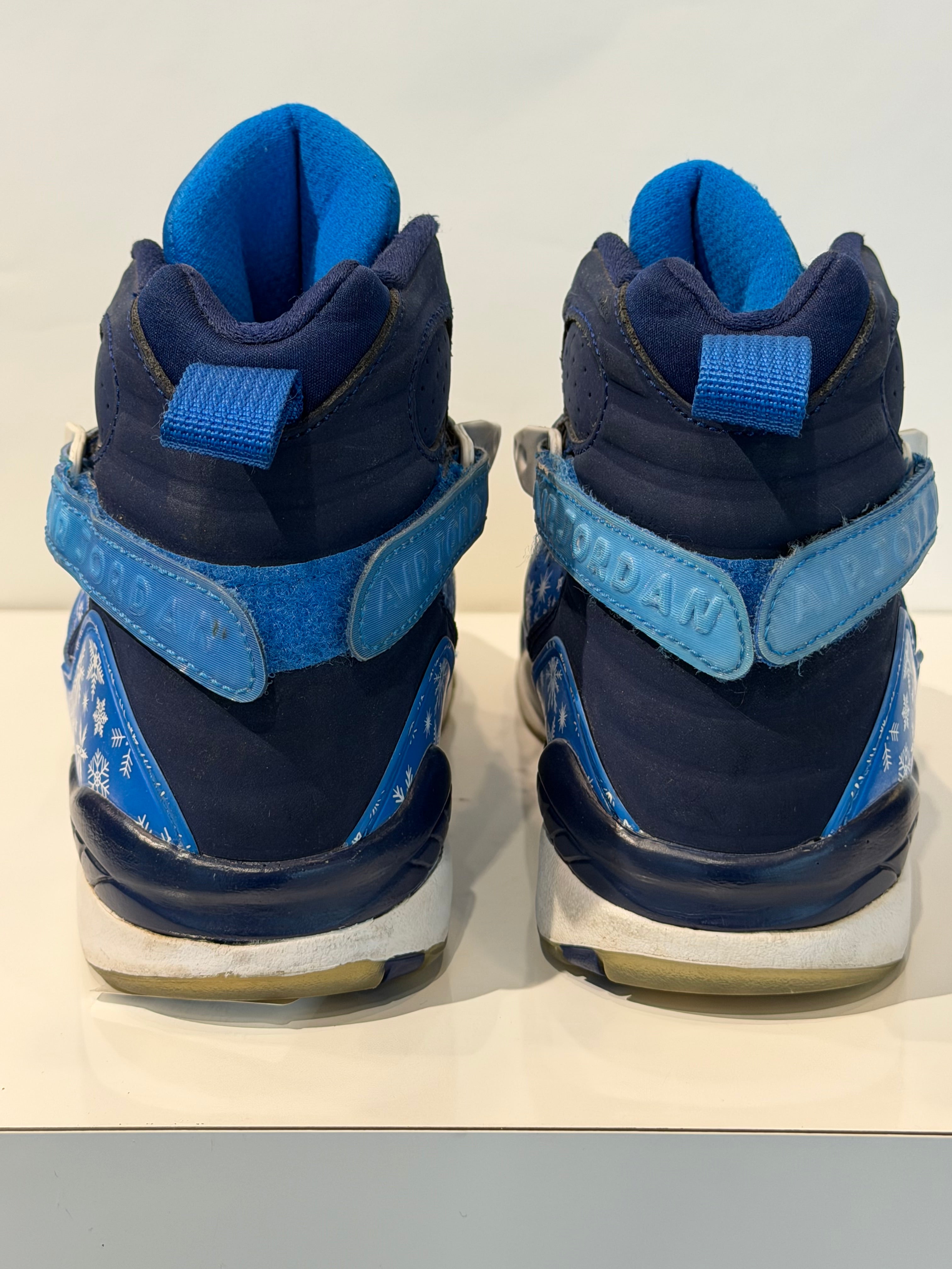 Air Jordan 8 Retro Snowflake Size 5.5y Gradeschool Shoes