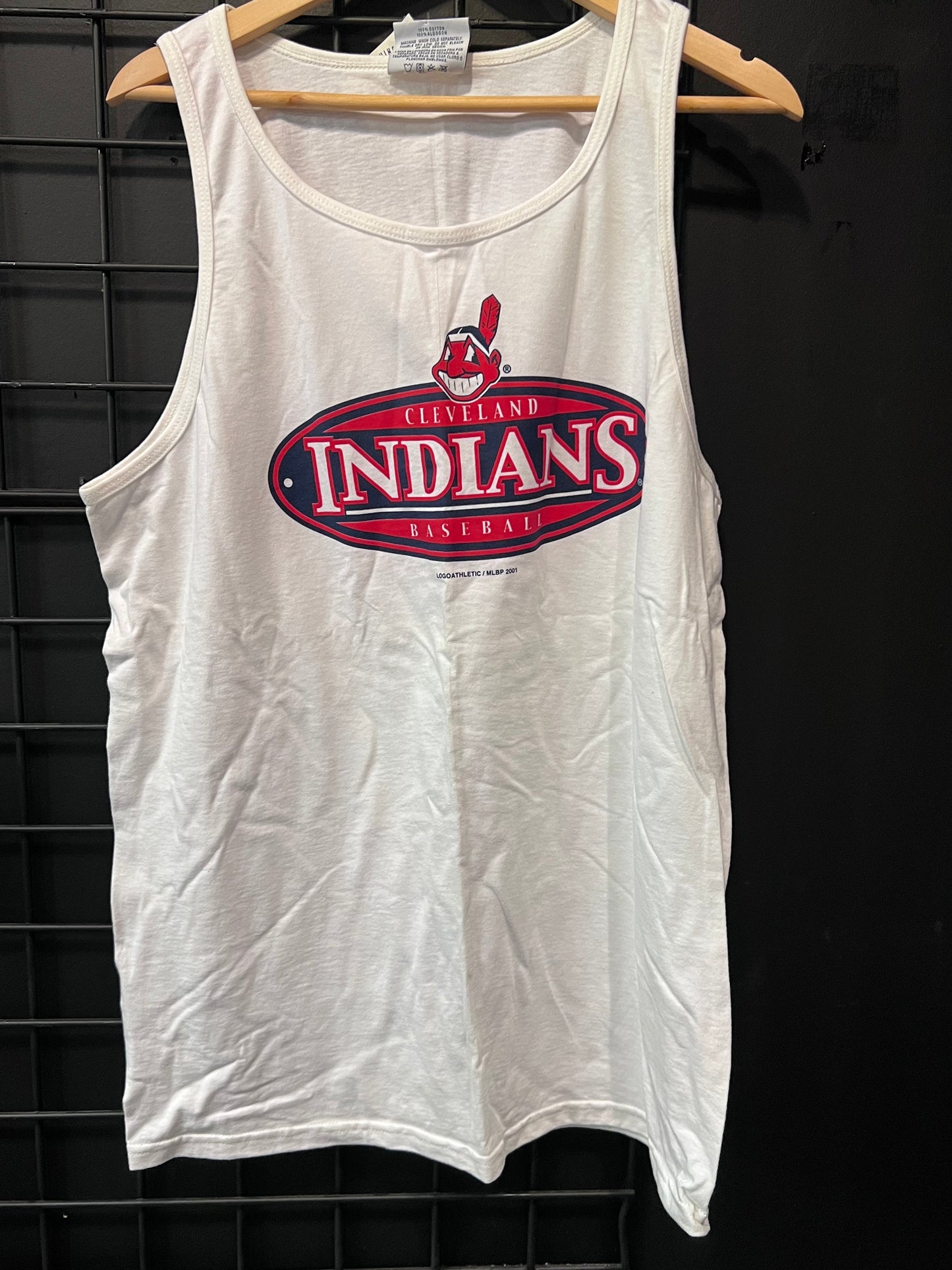 Logo Athletic Cleveland Indians Tanktop Size L