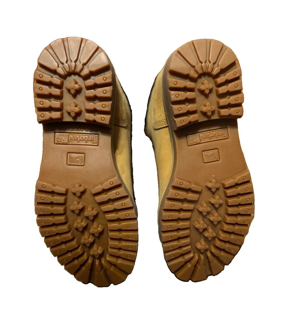 Timberland PRO DirectAttach 6" Waterproof Soft Toe Work Boot Wheat A69159 Mens 9M - NEW No Box