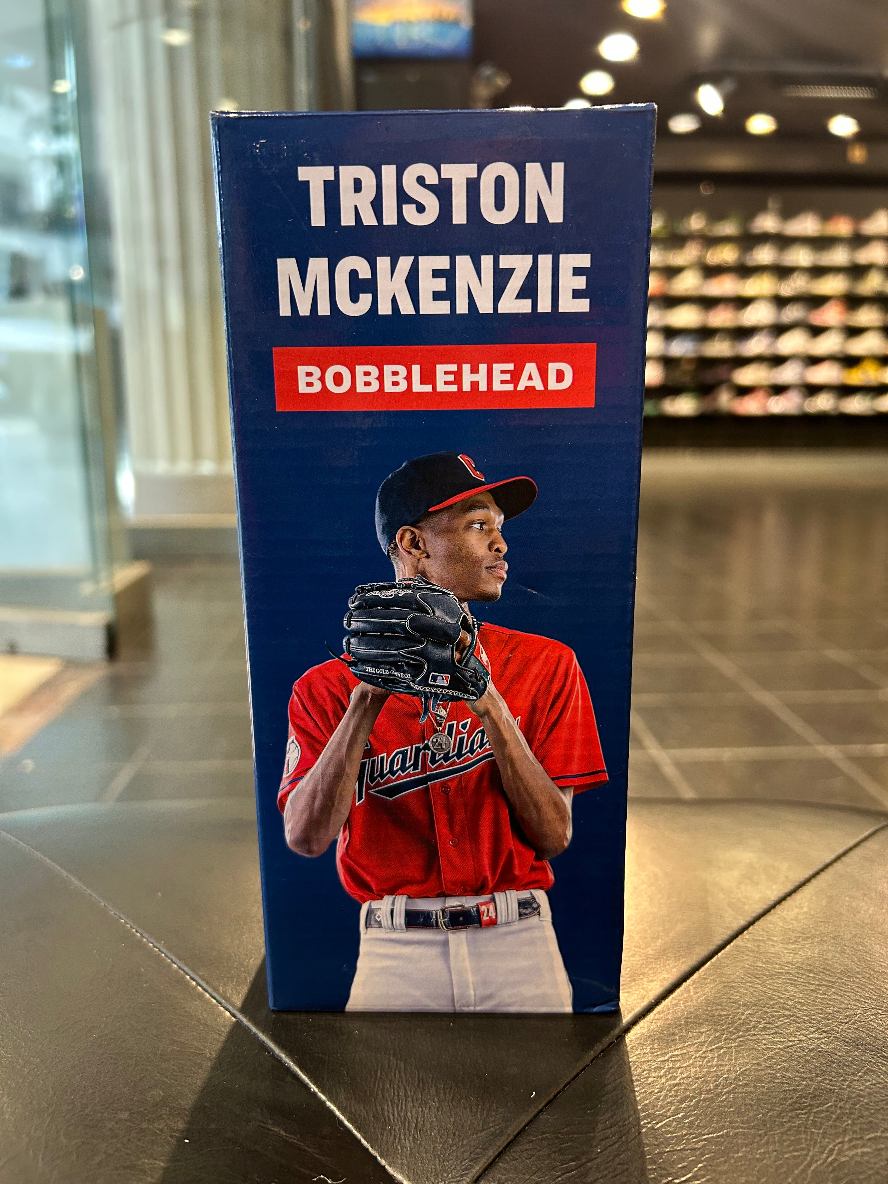 Cleveland Guardians Triston McKenzie Bobble Head