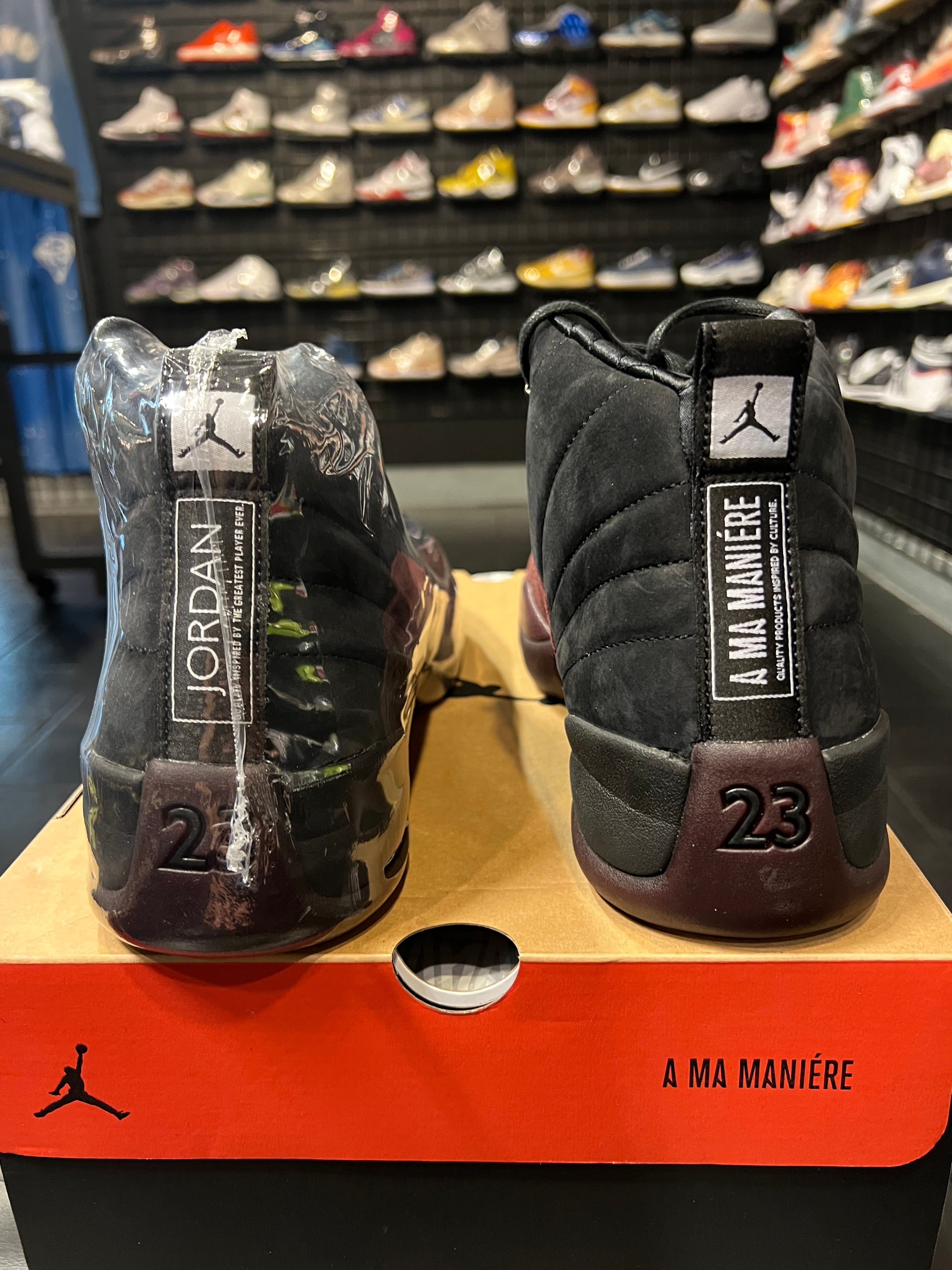 Air Jordan 12 A Ma Maniere Black Brand New