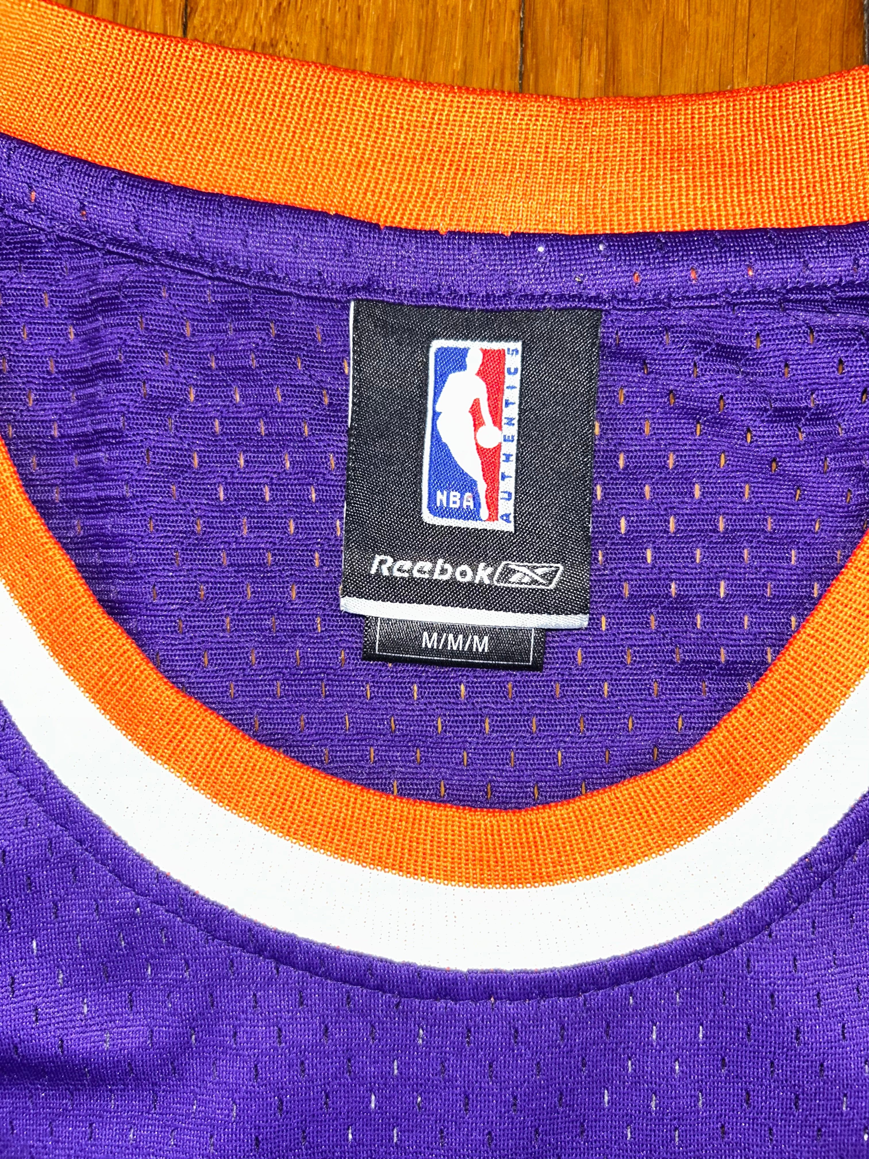 NBA Phoenix Suns Steve Nash Reebok Hardwood Classics Basketball Jersey