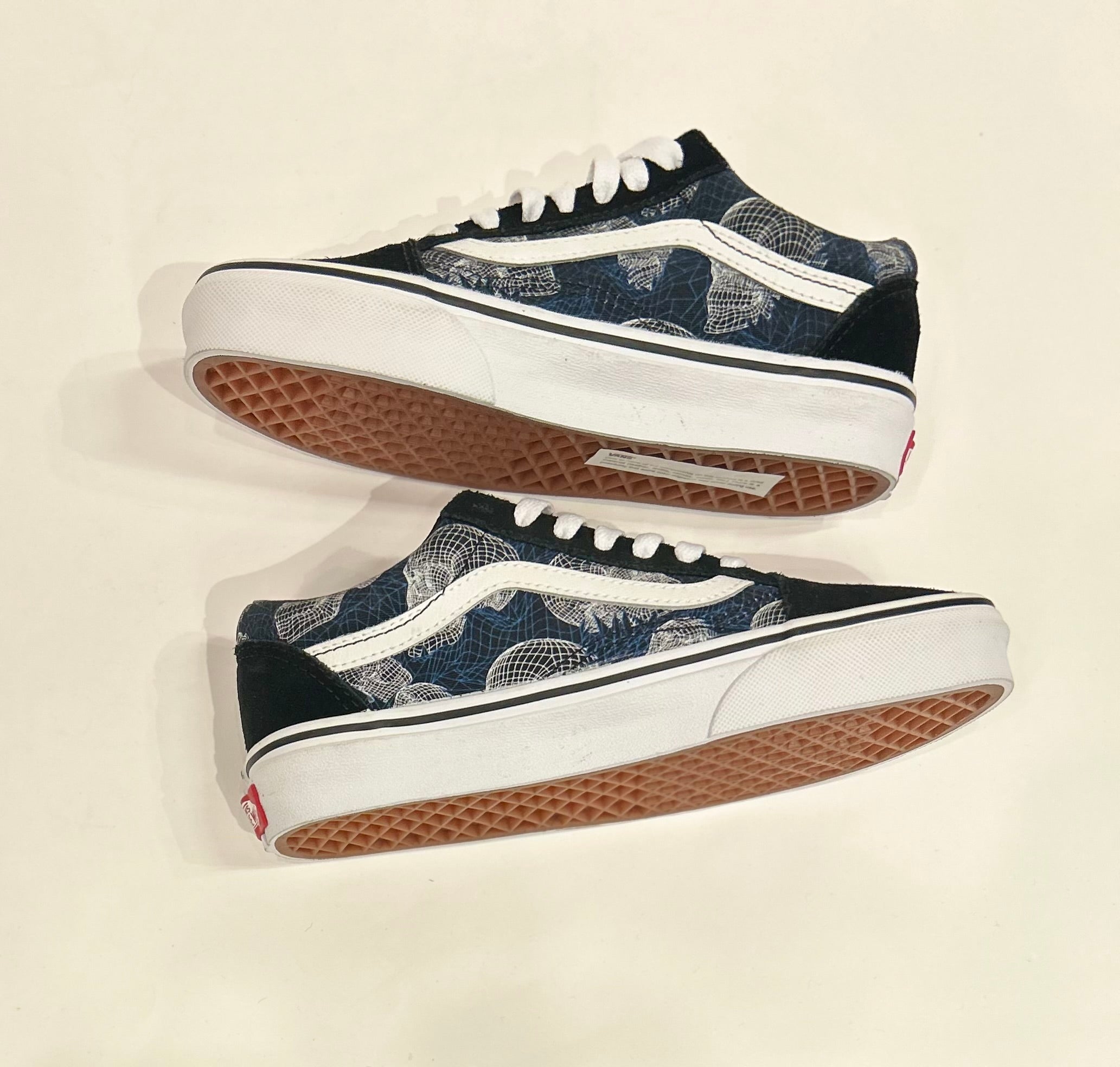 Van Skate Low Stitch Size 4y Kids Shoes No Box