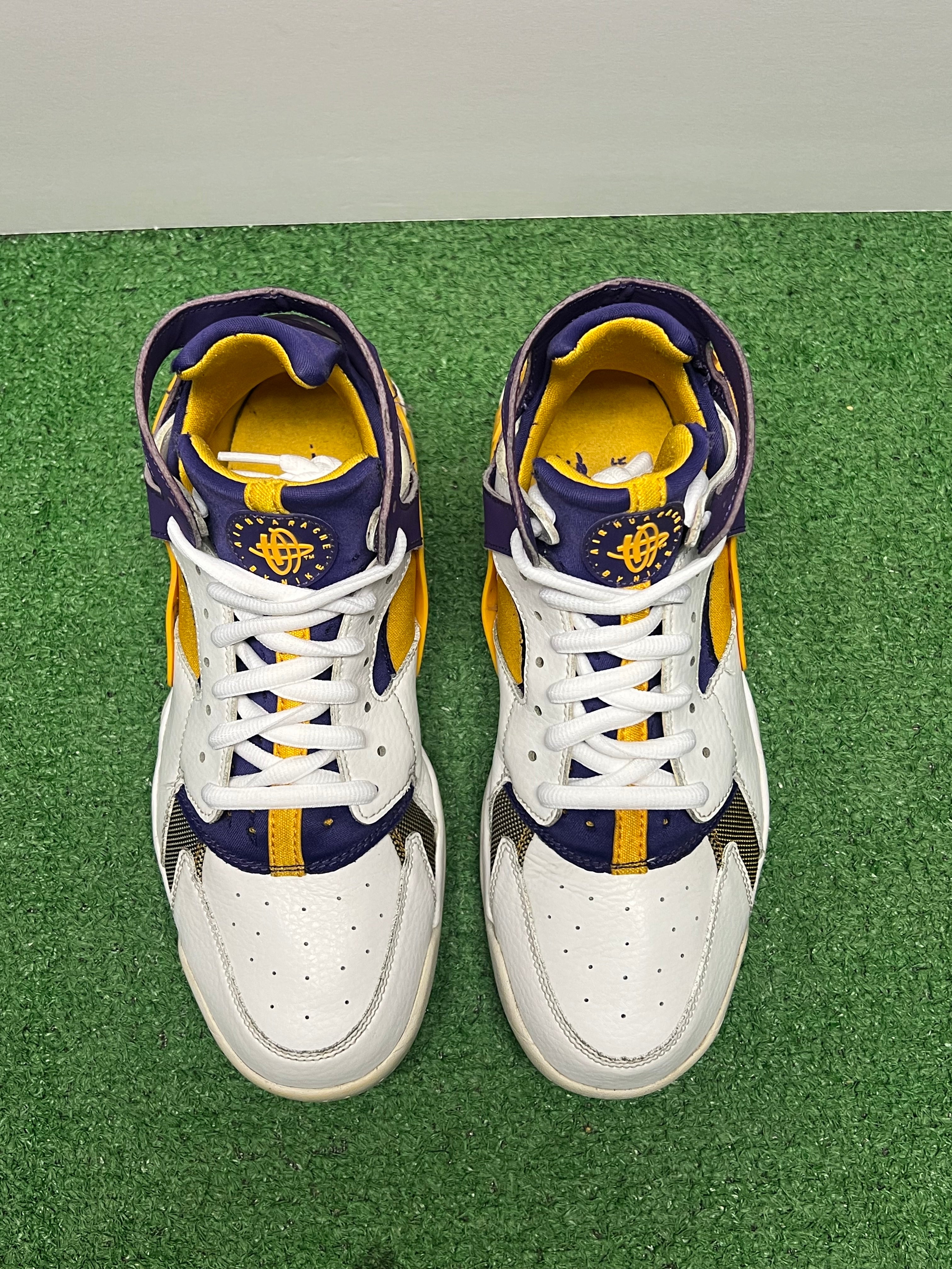 Men’s Nike Air Huarache Lakers Size 8 No Box