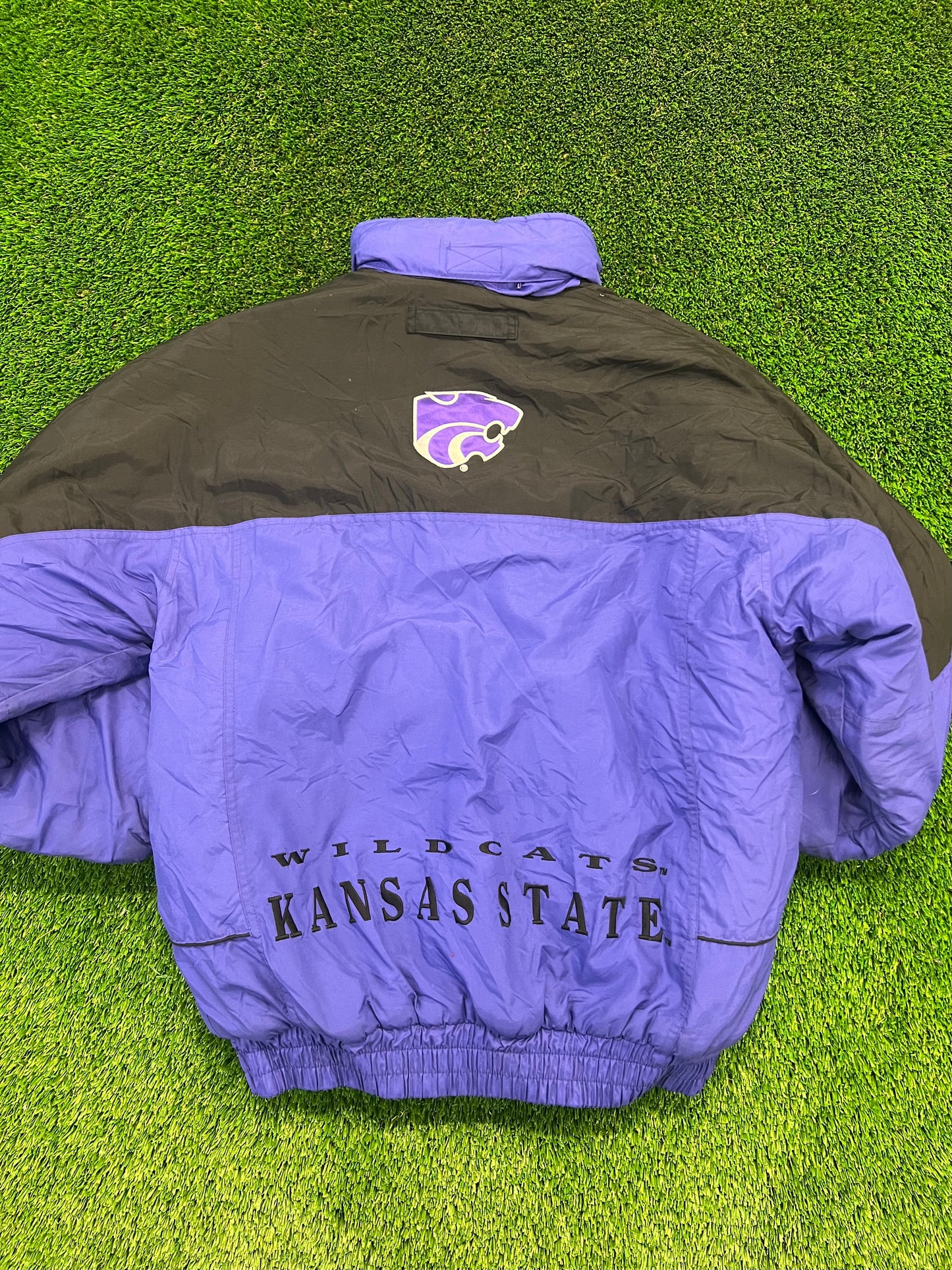 Vintage Logo Athletic NCAA Kansas State Wildcats Coat