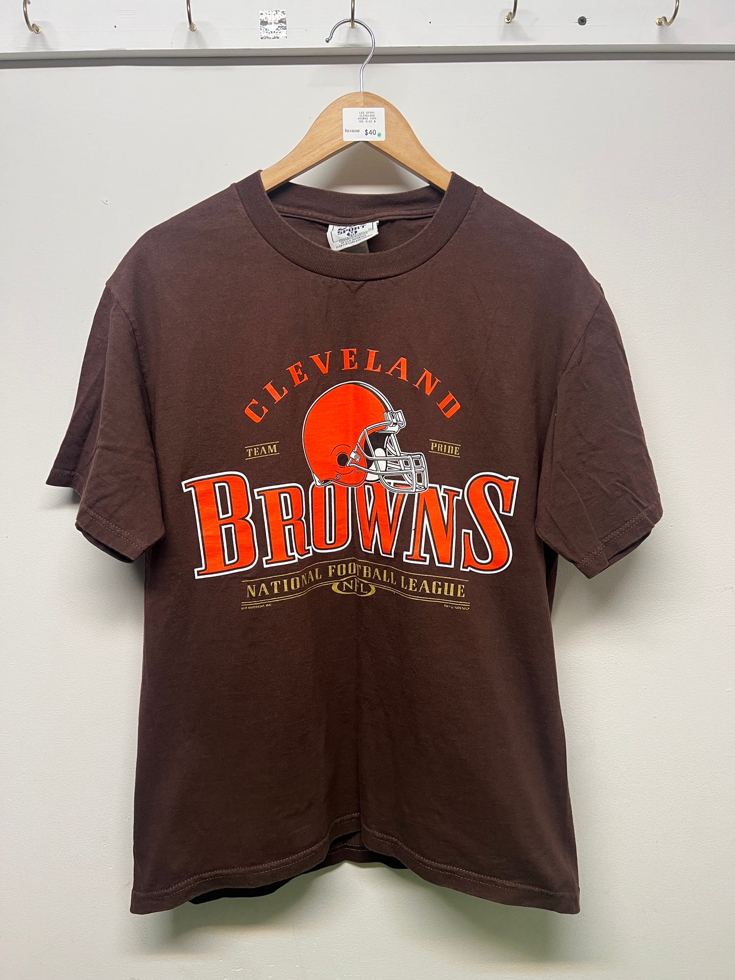 Men’s Lee Sport Cleveland Browns 1999 Tee Size M