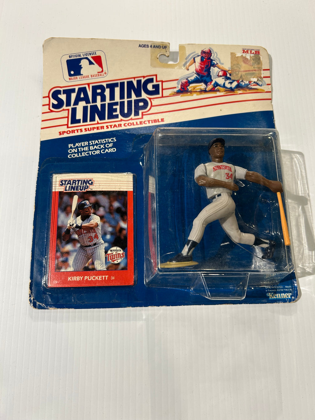 1988 starting Lineup Minnesota twins Kirby puckett