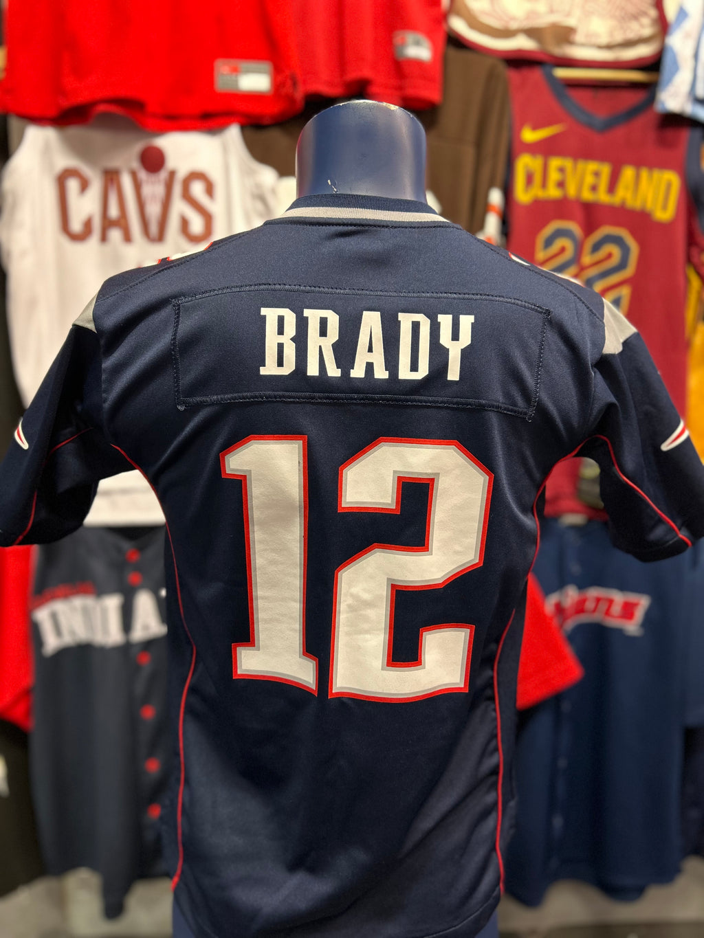 Nike NFL Football New England Patriots Tom Brady #12 Jersey Size Large (Youth)