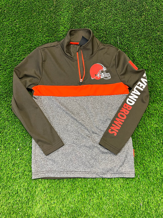 Kids Cleveland Browns Quarter-zip