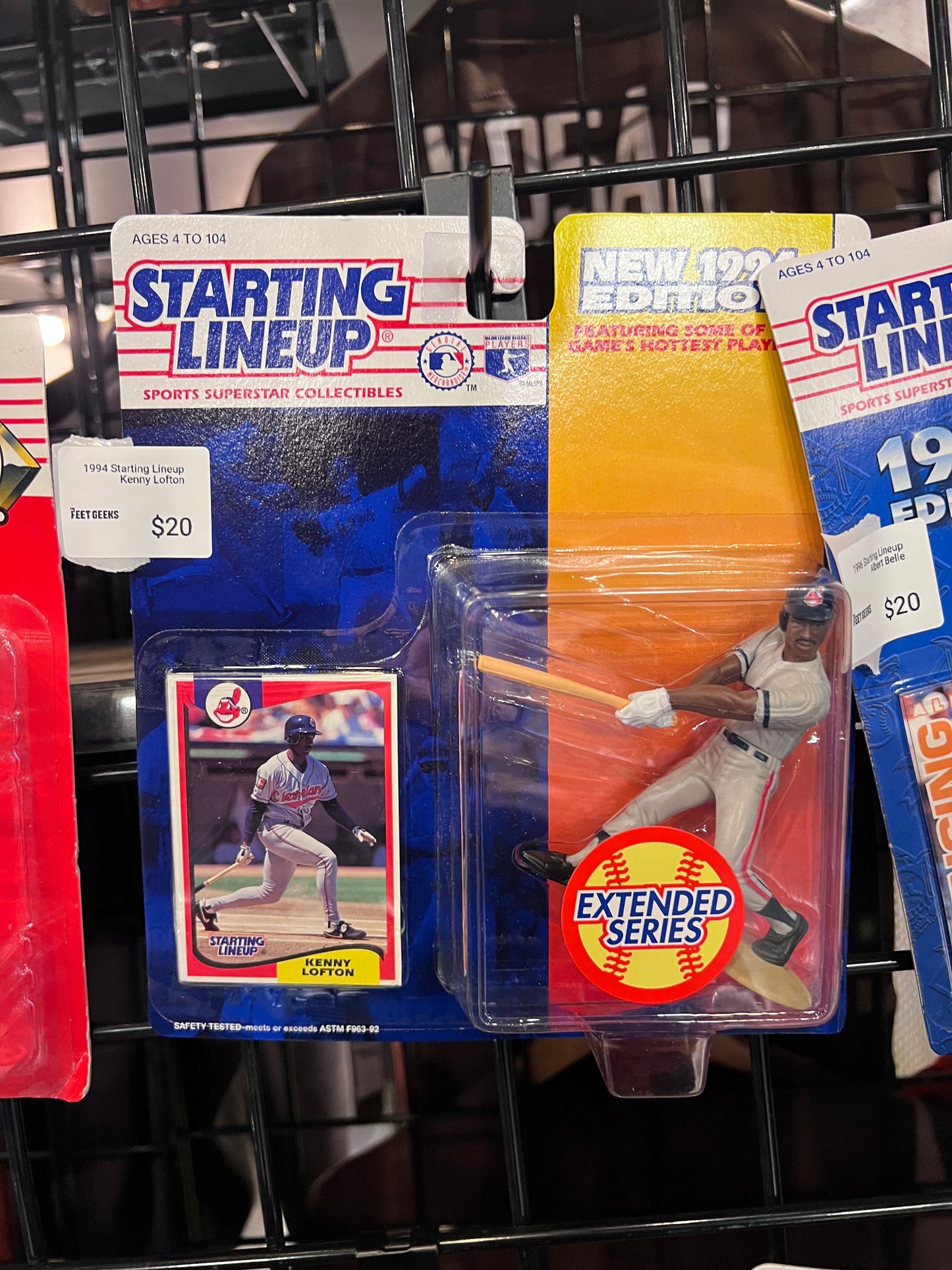 1994 Starting Lineup Kenny Lofton