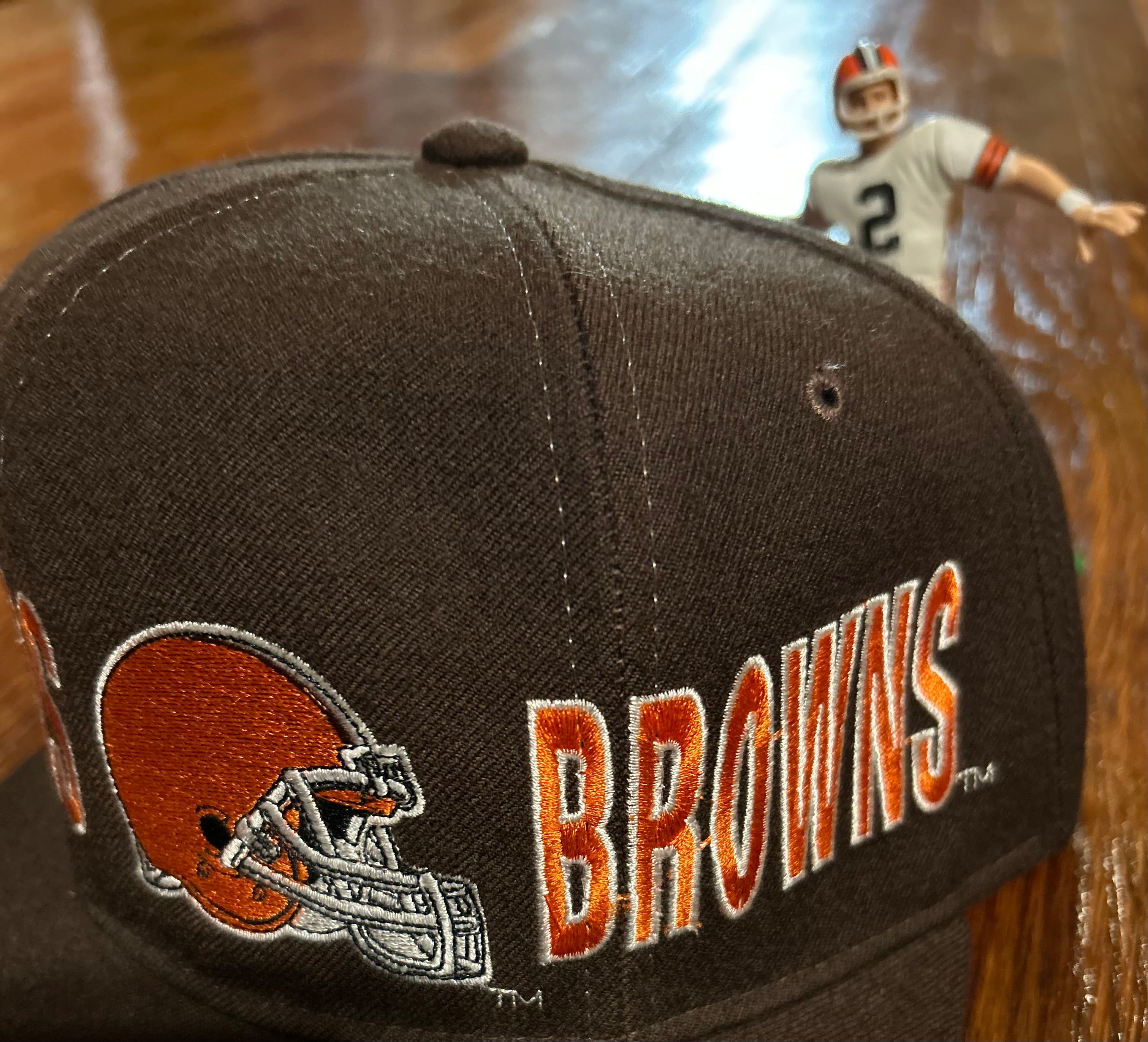 Cleveland Browns 1992 Starter Tri Power SnapBack Hat Vintage