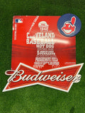Cleveland Indians Budweiser Sign
