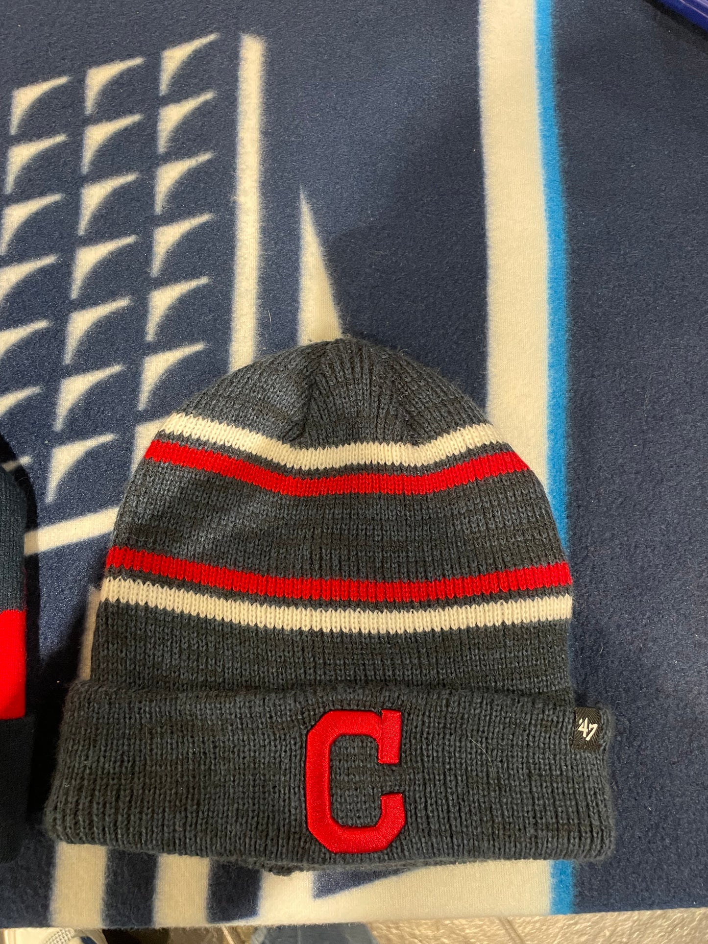 Vintage Cleveland Indians 47 Beanie Hat