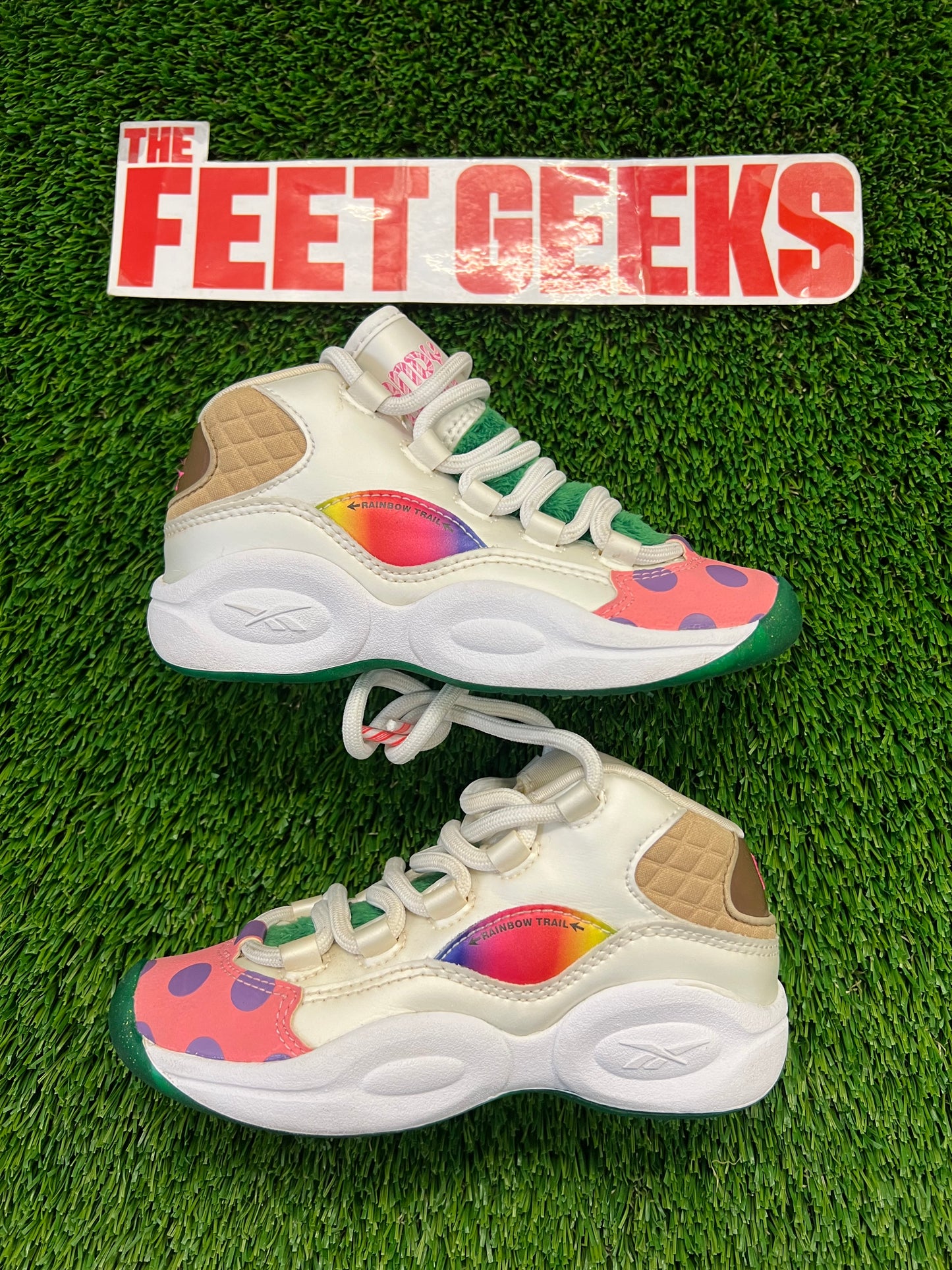 Kids Reebok Question Candy Size 12c