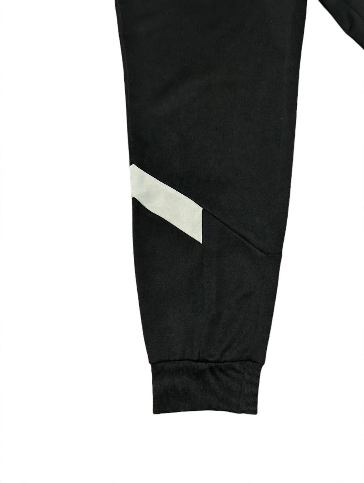 Puma Iconic MCS Tracksuit Mens Set Top XL Pants L Black White Hooded 595300 576376