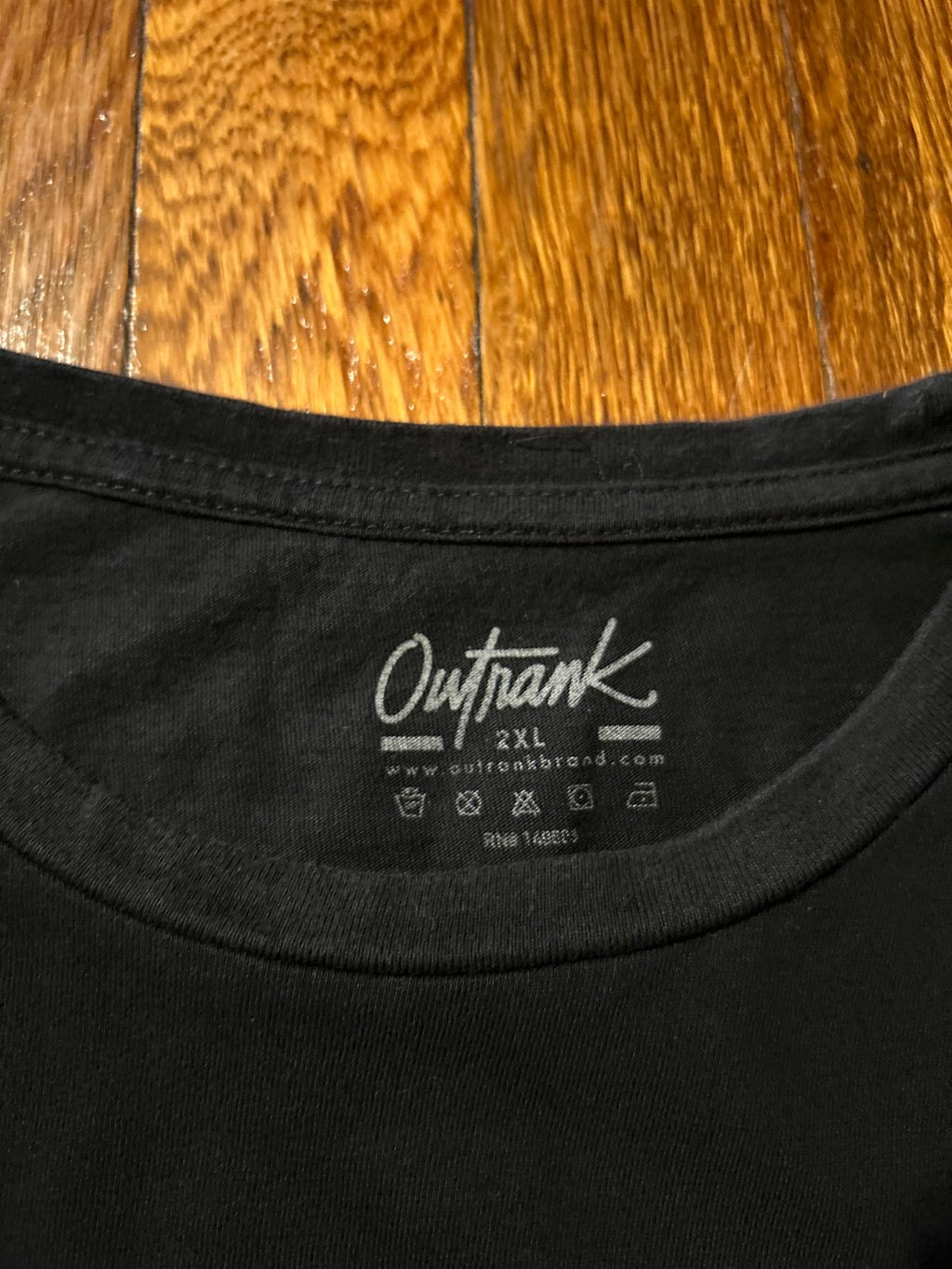 Outrank Brand 2XL Money Bear Tee Black All Earned Nothing Given Streetwear T Shirt
