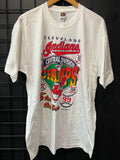 Cleveland Indians 5 For the Tribe Tee Size L